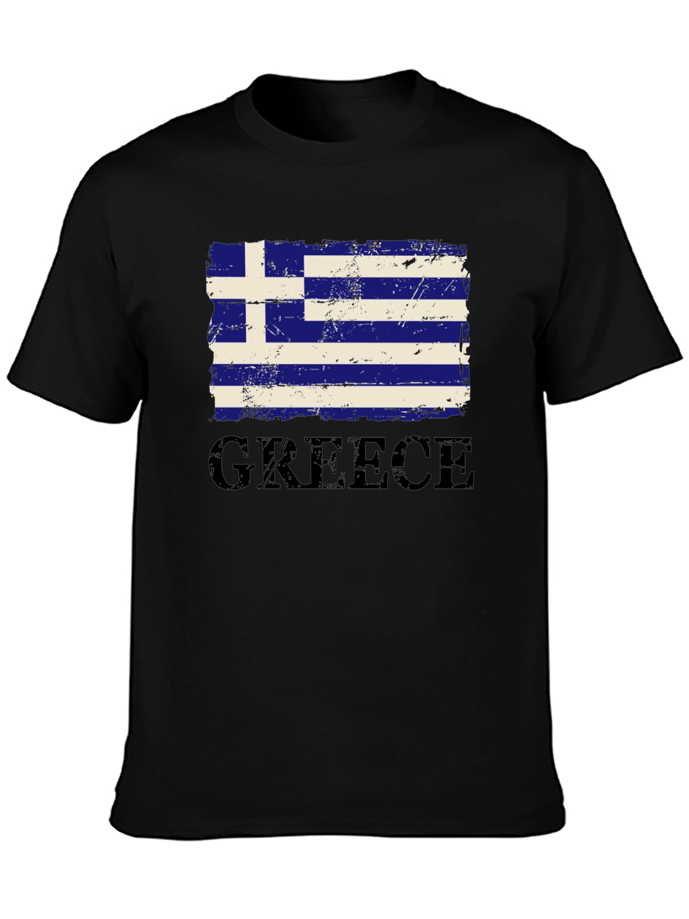 Greece Flag T-Shirt - Patriotic Greek Pride Tee
