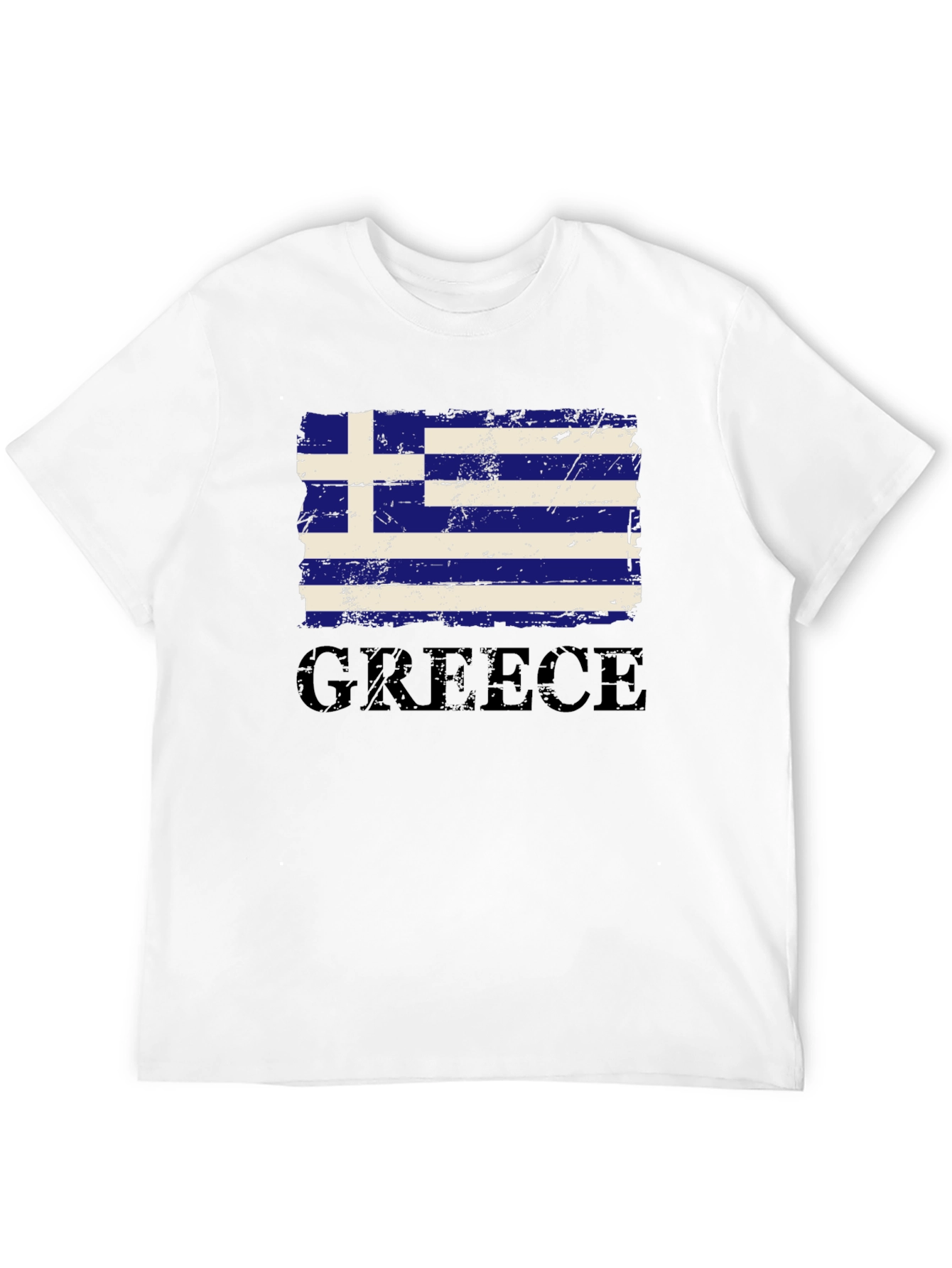 Greece Flag T-Shirt - Patriotic Greek Pride Tee