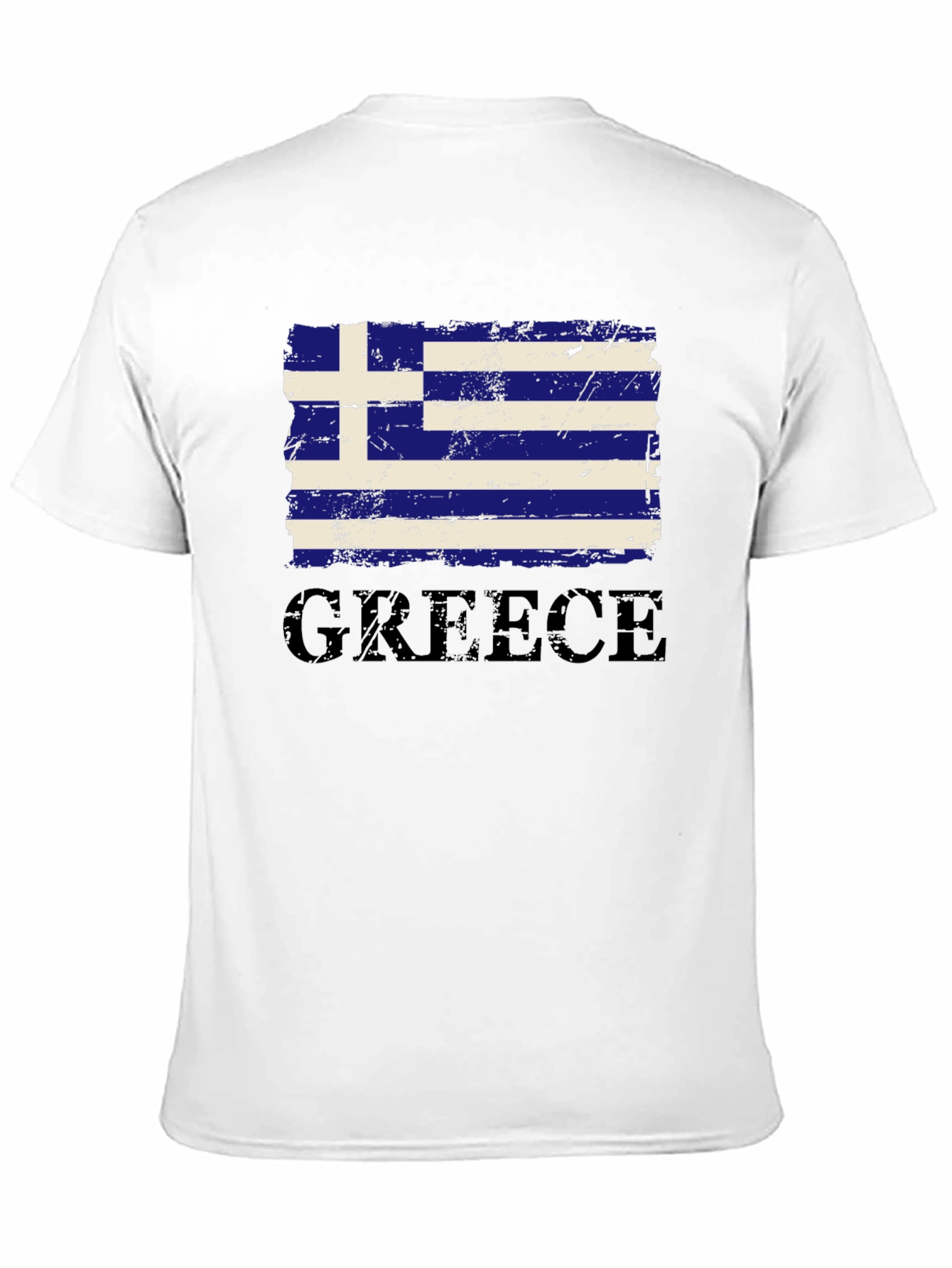 Greece Flag T-Shirt - Patriotic Greek Pride Tee