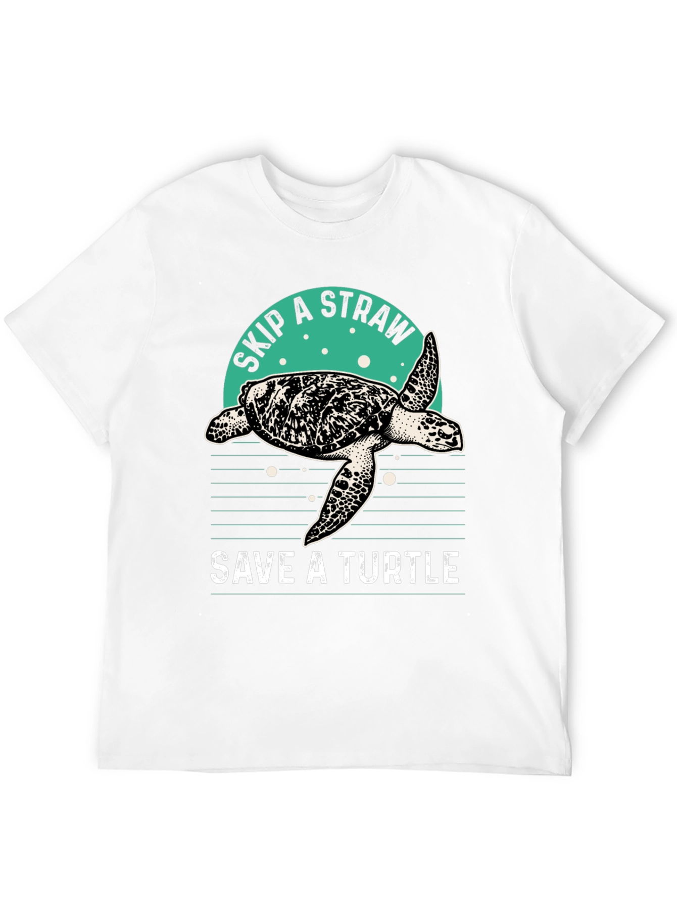 Save a Turtle T-Shirt - Skip a Straw