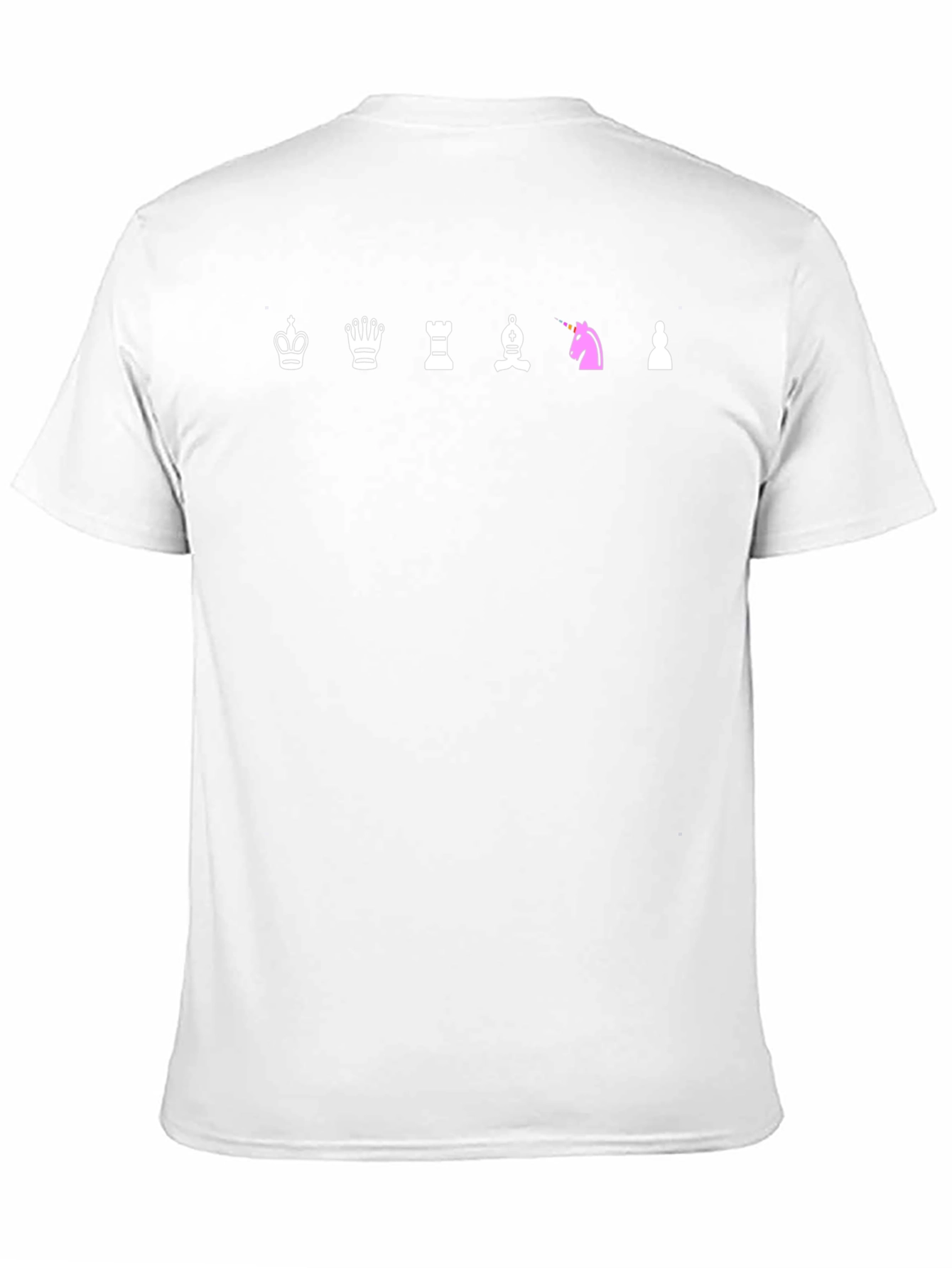 Chess Piece Unicorn Graphic T-Shirt