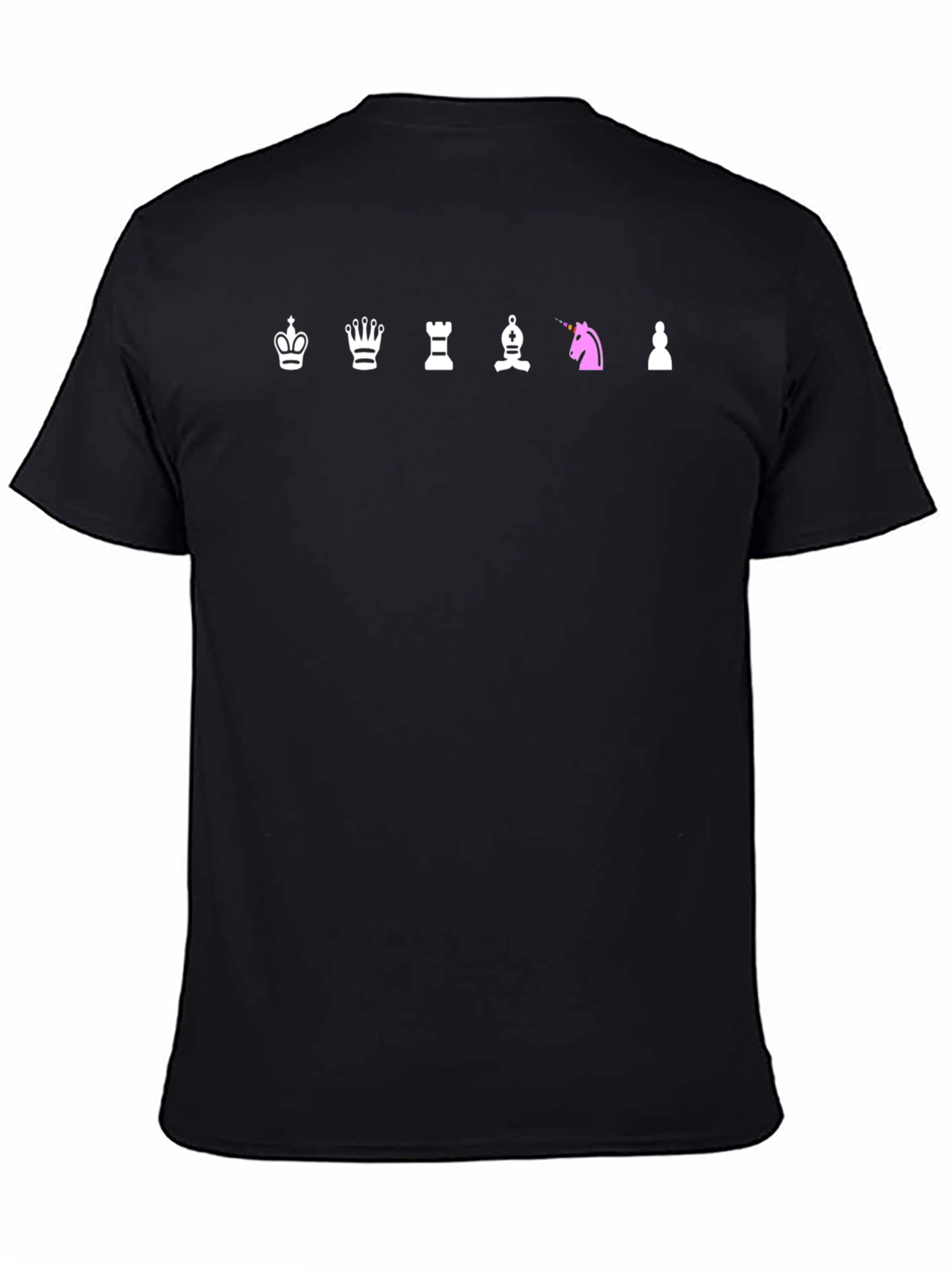 Chess Piece Unicorn Graphic T-Shirt