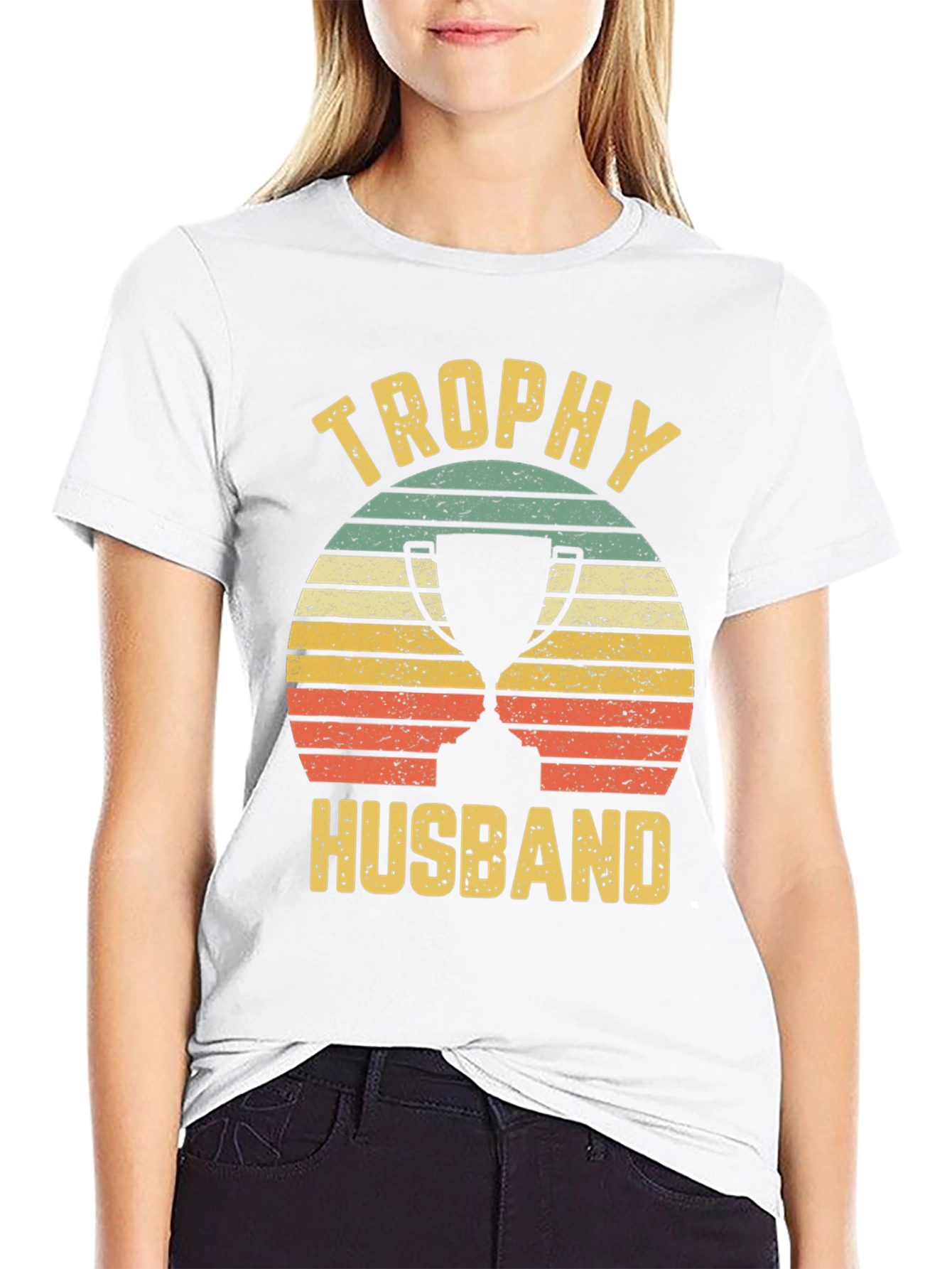 Trophy Husband Retro T-Shirt