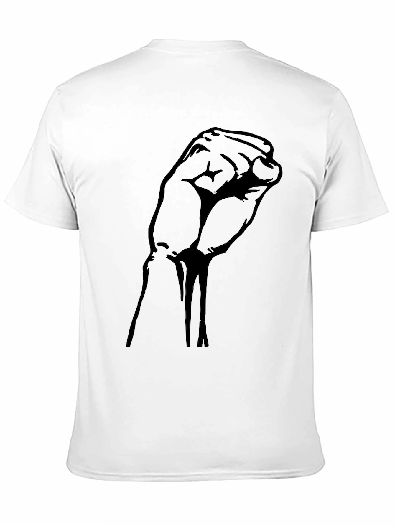 Black Power Fist Graphic T-Shirt