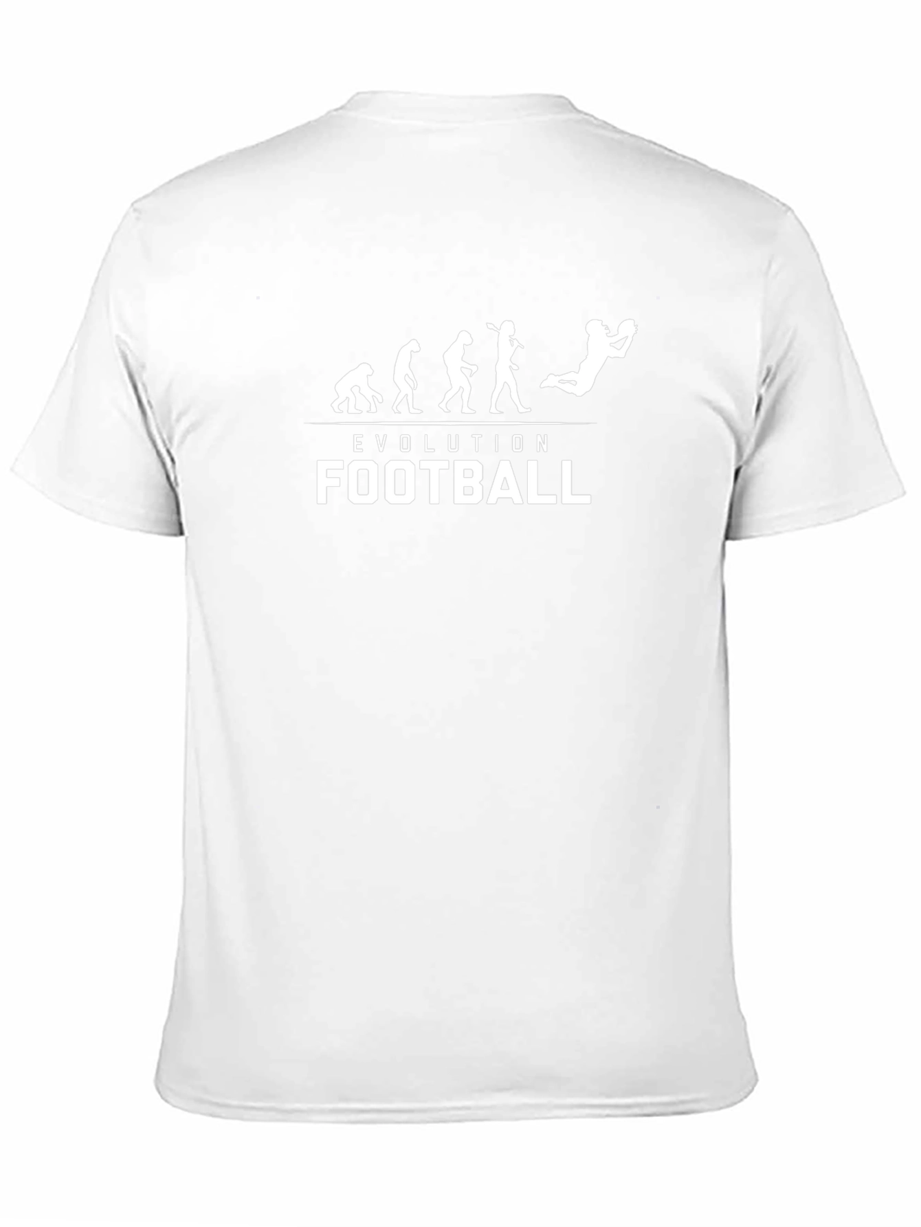 Evolution of Football Black T-Shirt