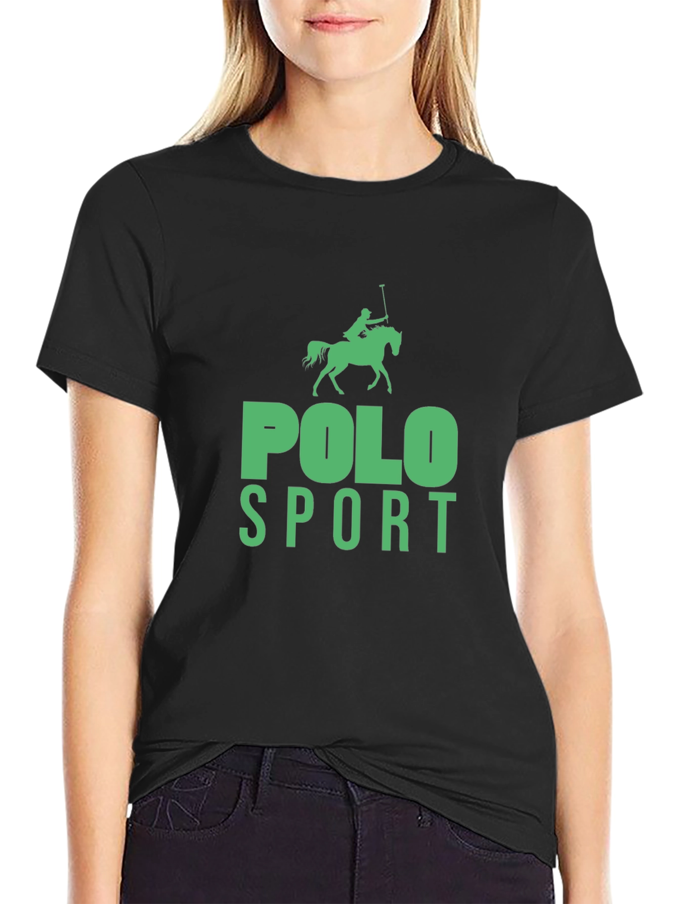 Polo Sport Black T-Shirt