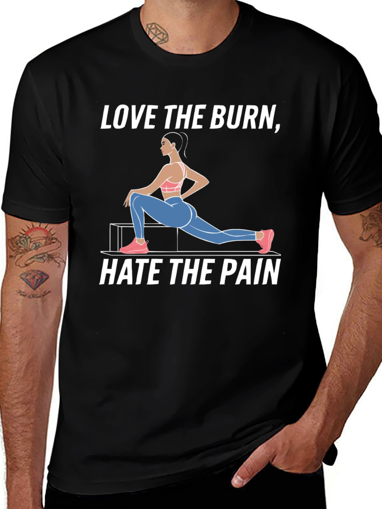 Love the Burn Hate the Pain T-Shirt