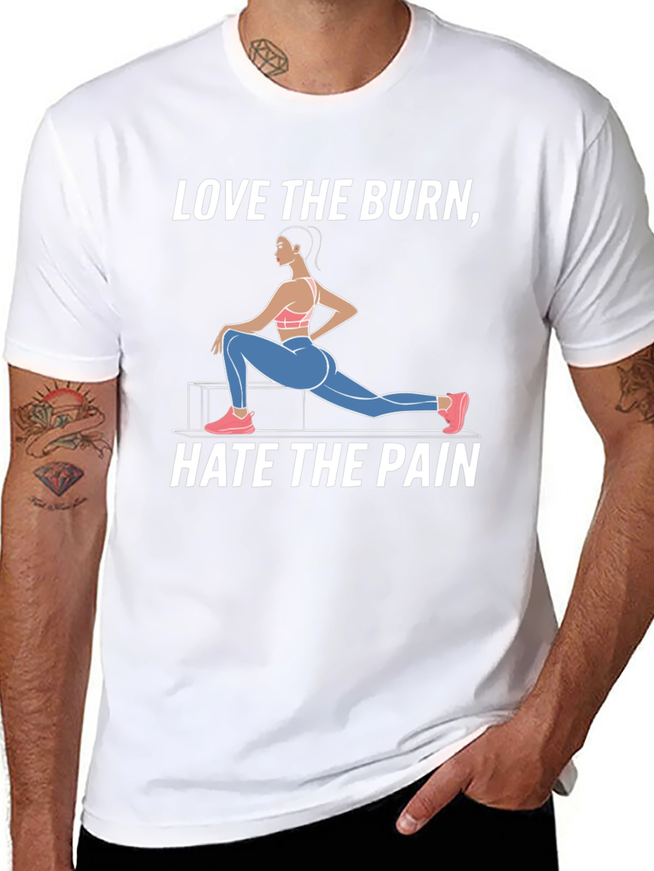 Love the Burn Hate the Pain T-Shirt