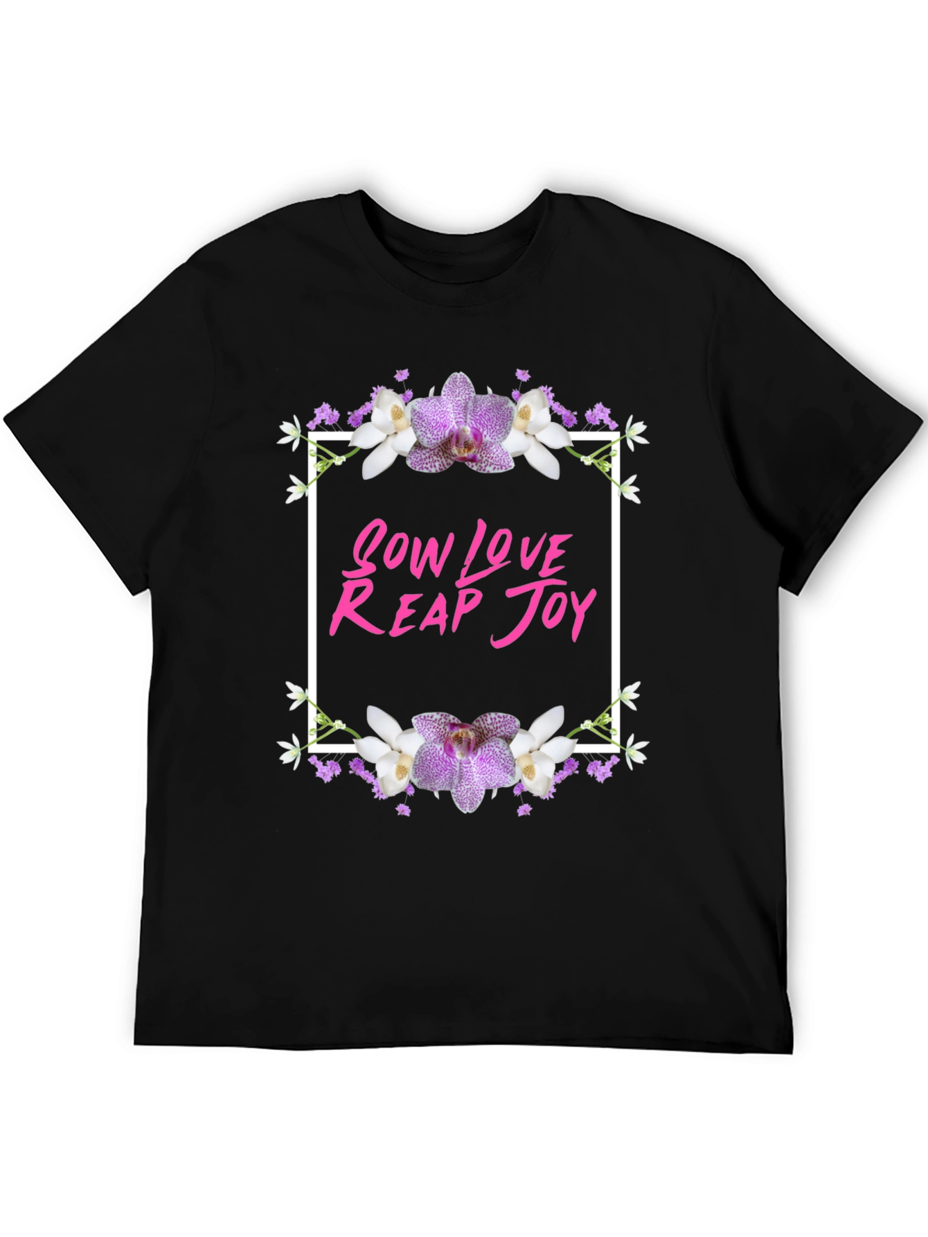 Sow Love Reap Joy Floral Graphic Tee
