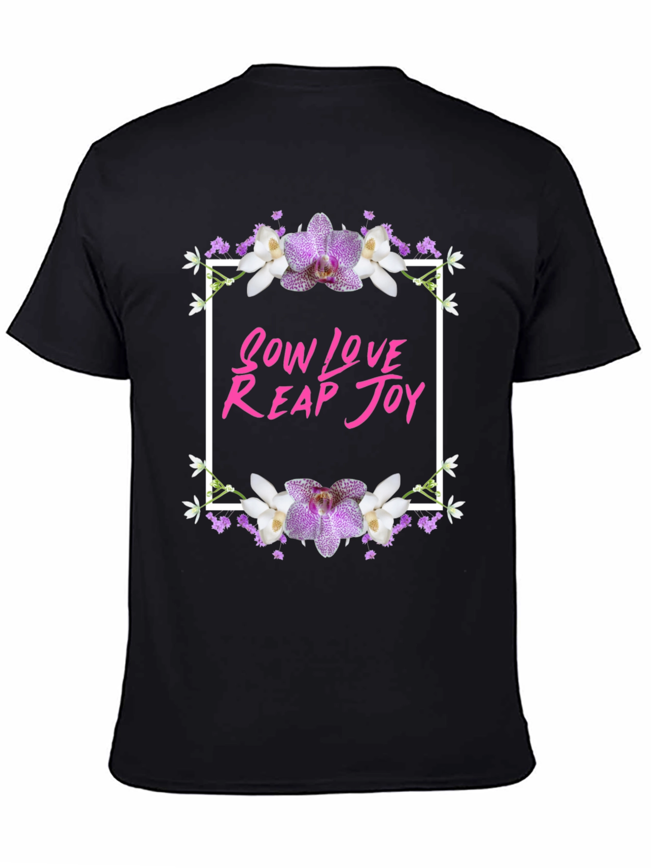 Sow Love Reap Joy Floral Graphic Tee