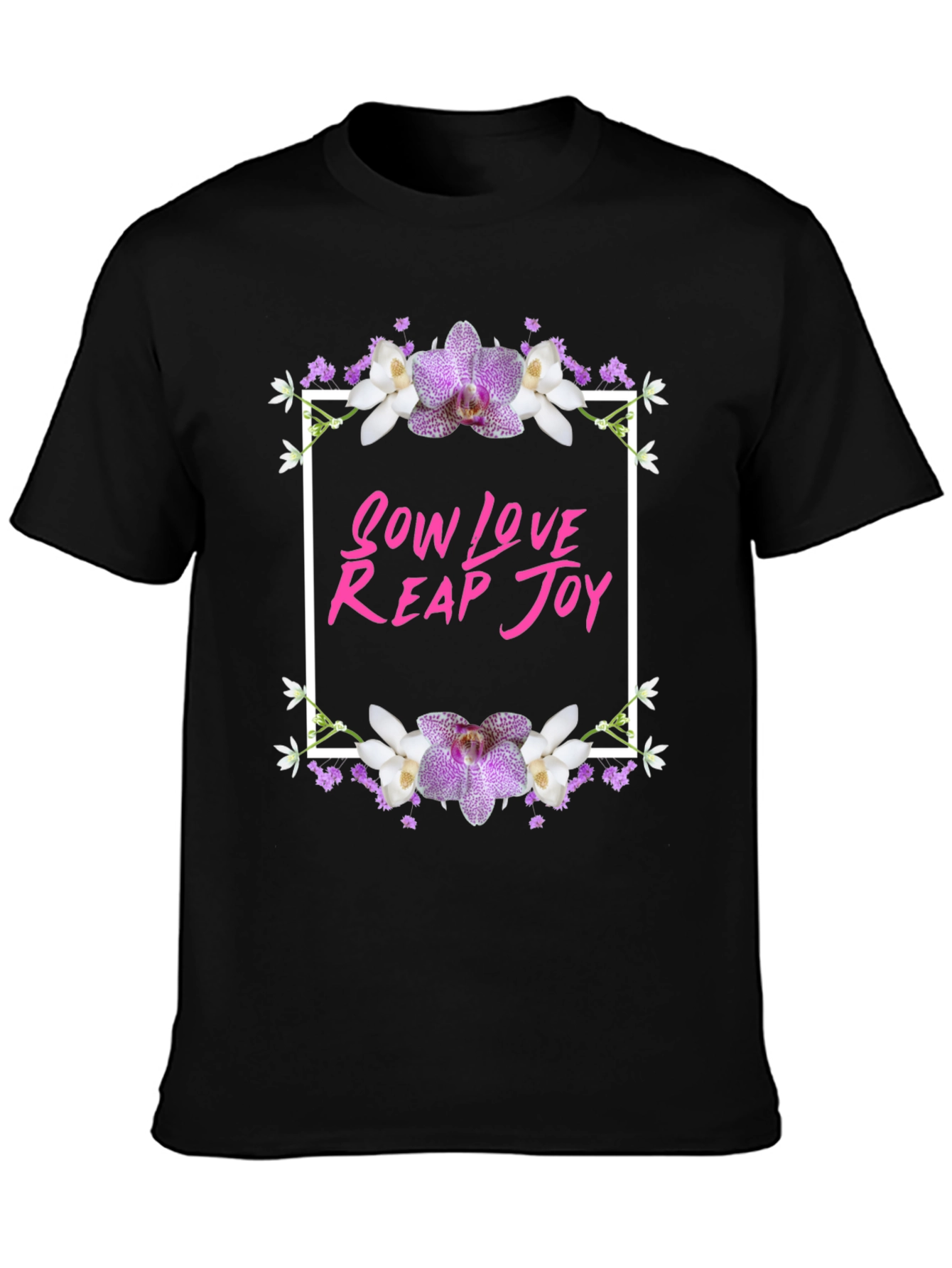 Sow Love Reap Joy Floral Graphic Tee