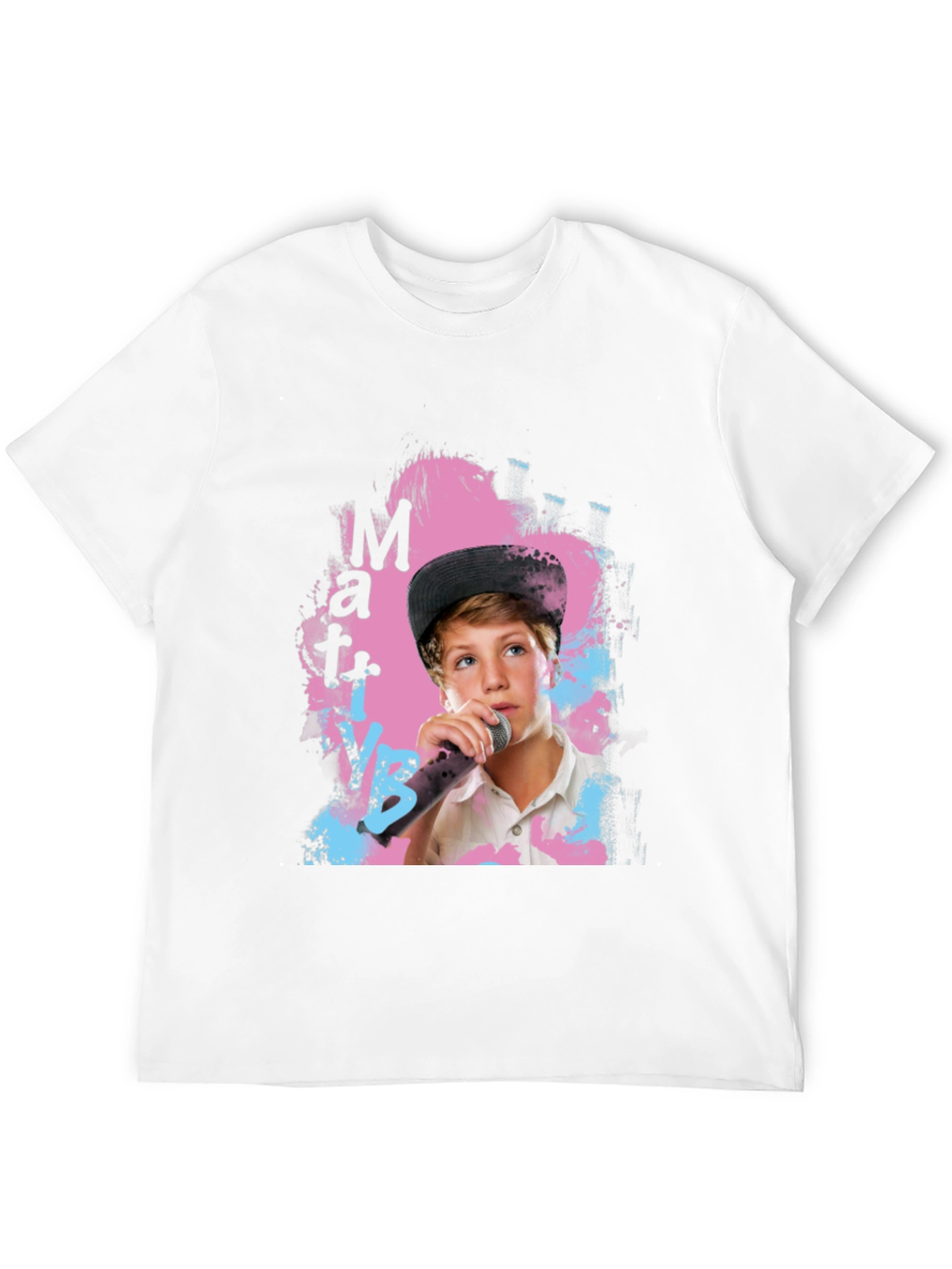 Matt VS Boy Graphic Tee - Black