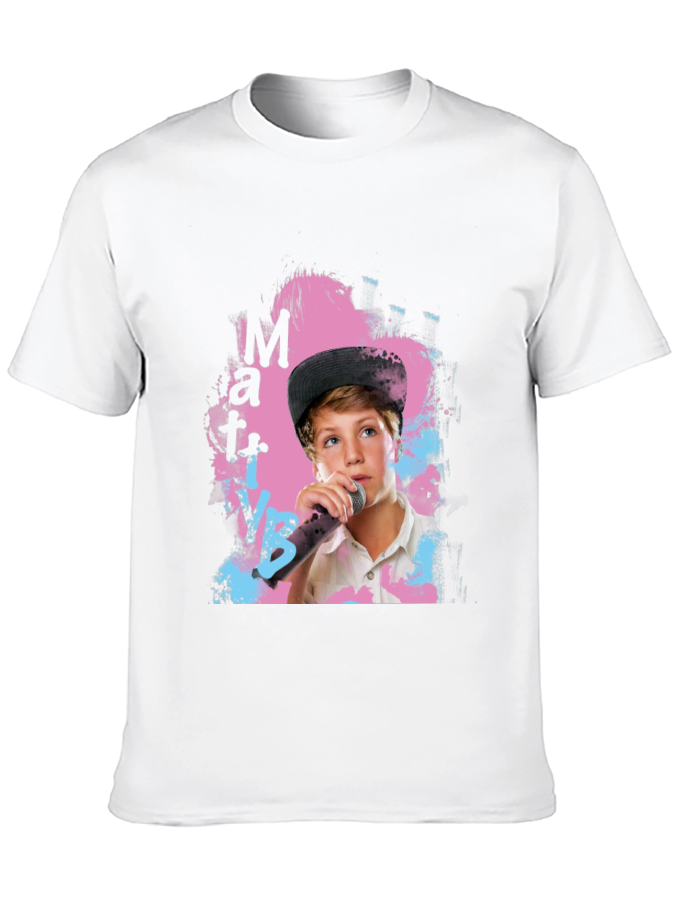 Matt VS Boy Graphic Tee - Black