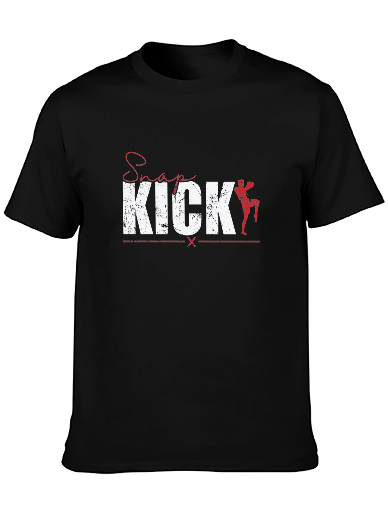 Snap Kick T-Shirt - Martial Arts Graphic Tee