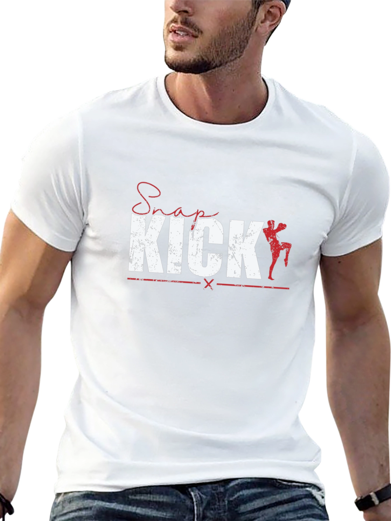 Snap Kick T-Shirt - Martial Arts Graphic Tee