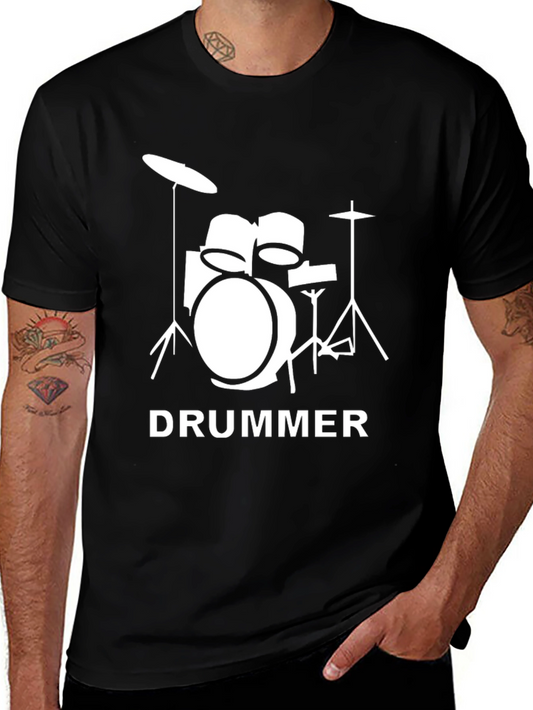 Drummer T-Shirt - Music Lovers Tee