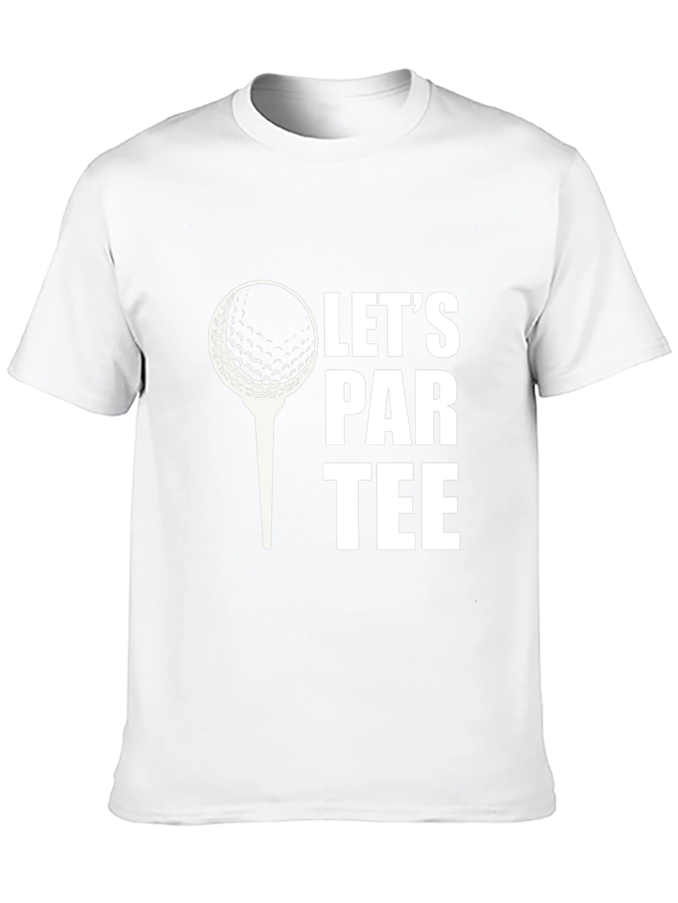 Lets Par Tee Golf T-Shirt - Black