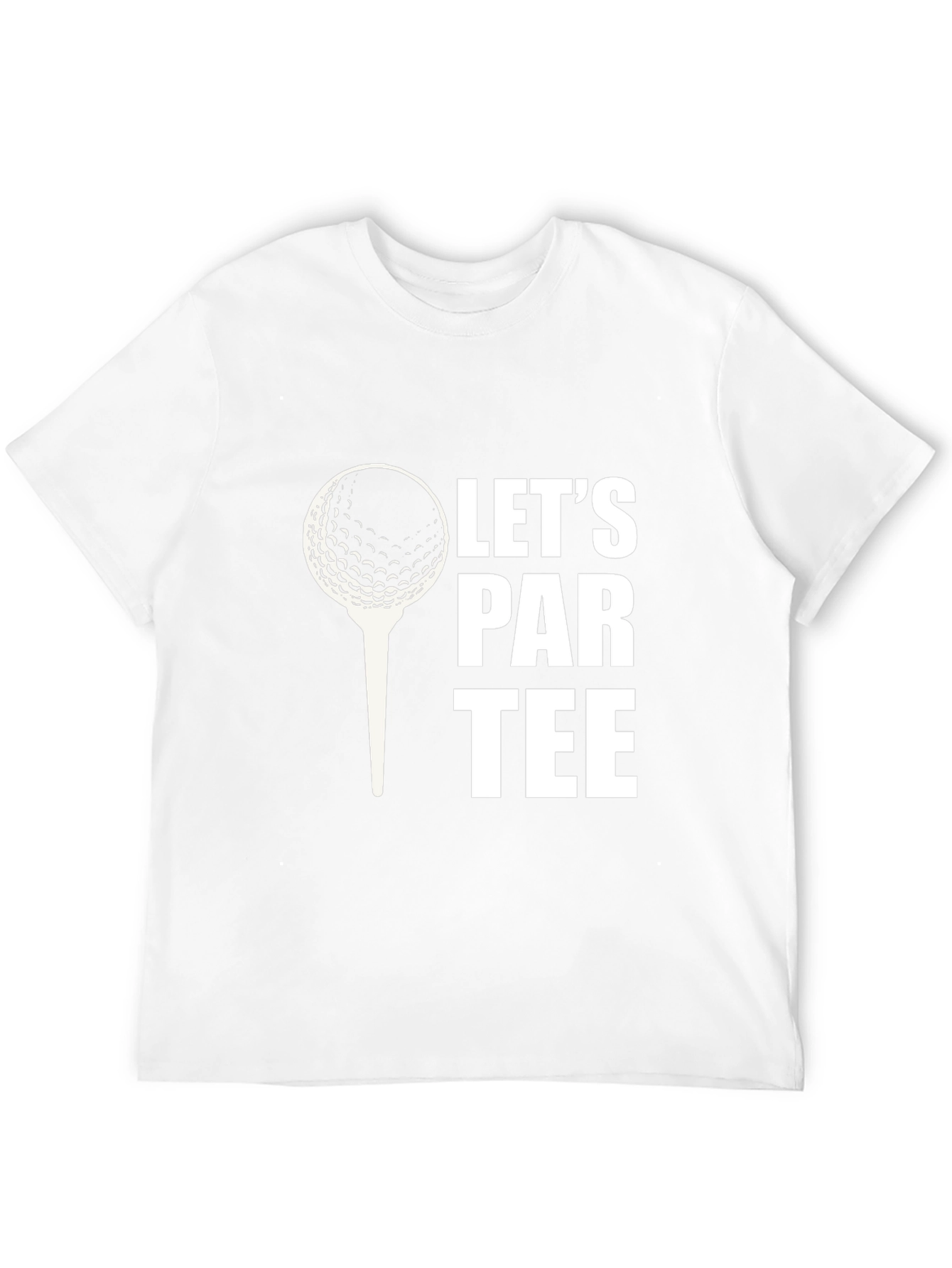 Lets Par Tee Golf T-Shirt - Black
