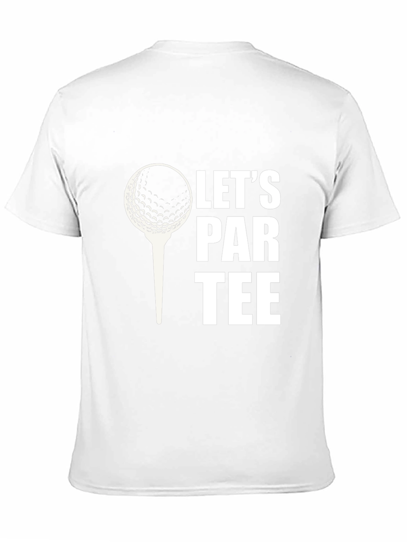 Lets Par Tee Golf T-Shirt - Black