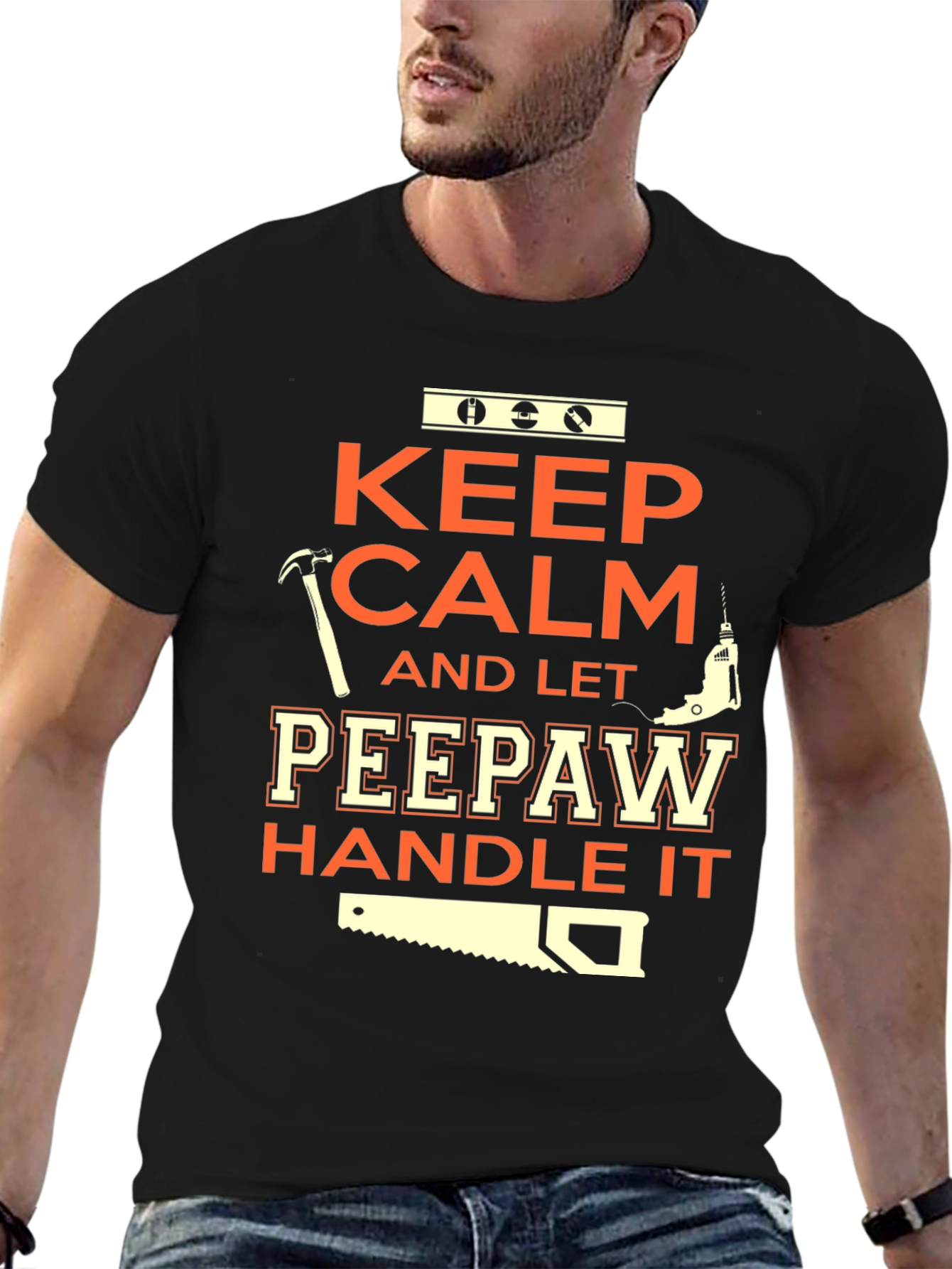 Keep Calm Peepaw Handle It T-Shirt