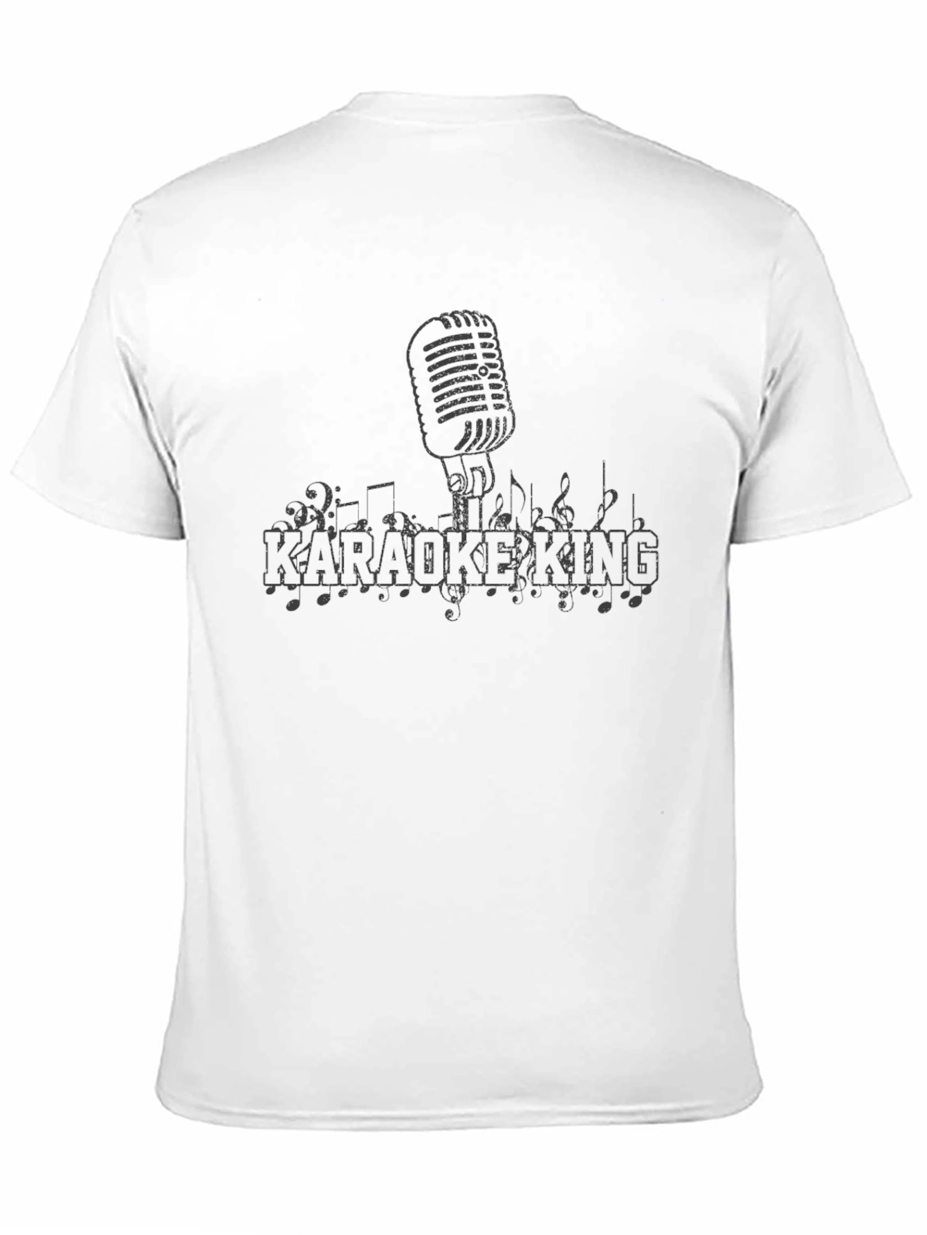 Karaoke King Graphic T-Shirt - Music Lover Tee