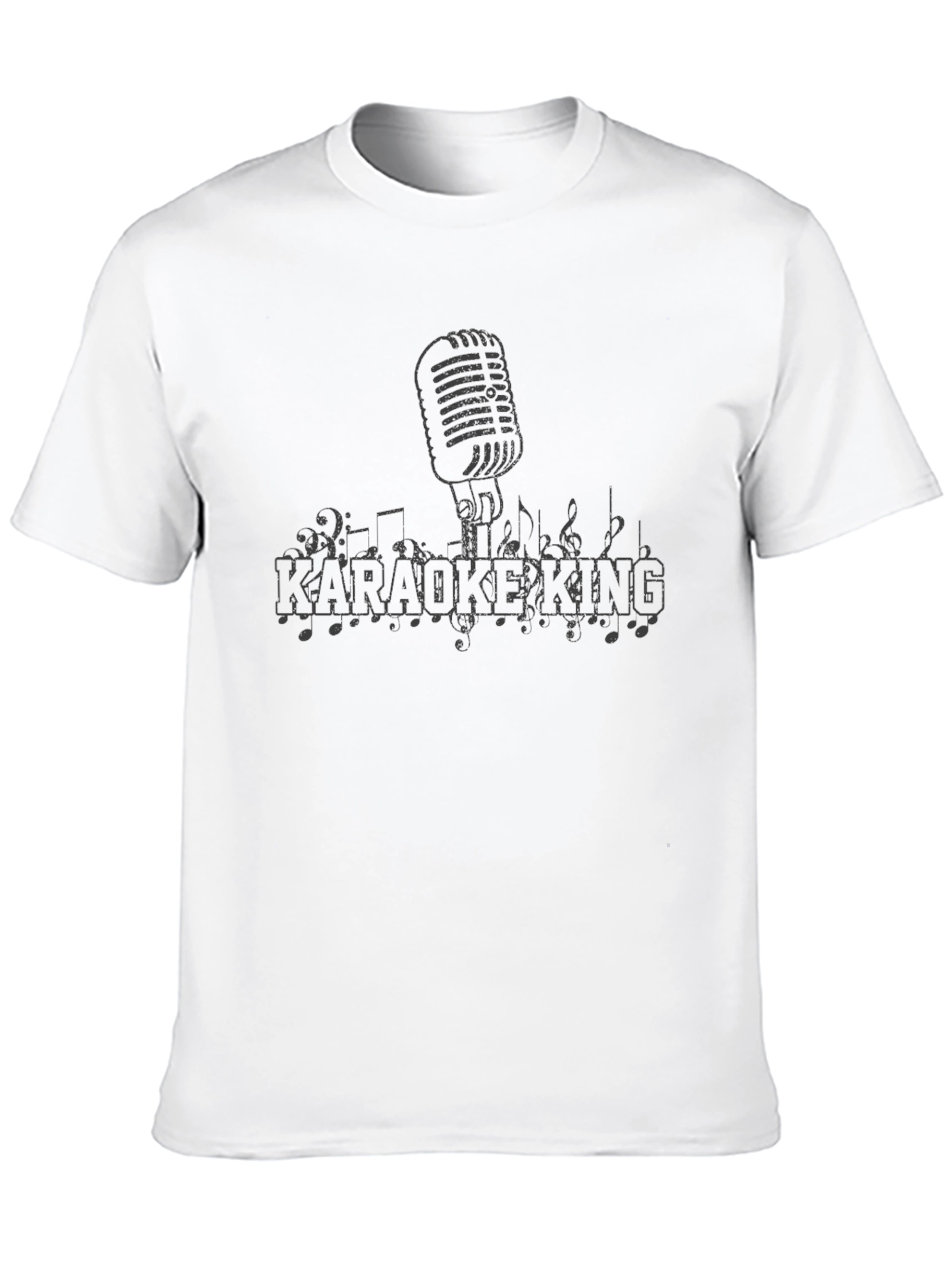 Karaoke King Graphic T-Shirt - Music Lover Tee