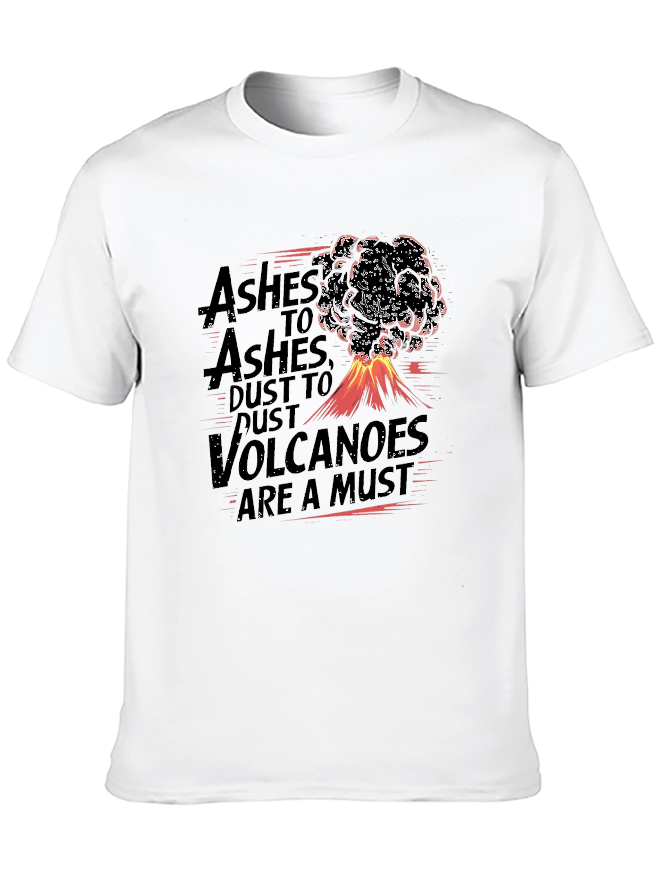Volcano Eruption Graphic T-Shirt