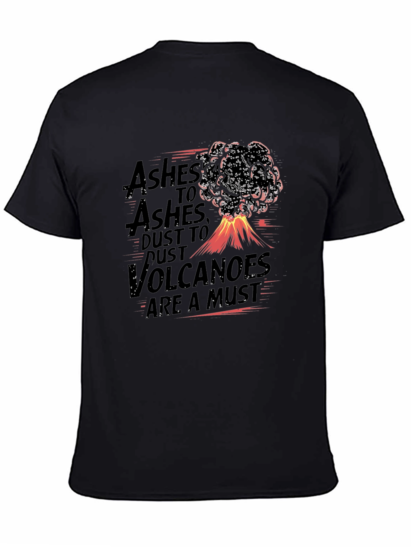 Volcano Eruption Graphic T-Shirt