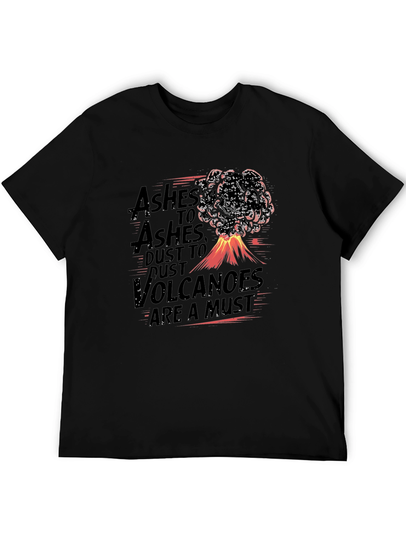 Volcano Eruption Graphic T-Shirt
