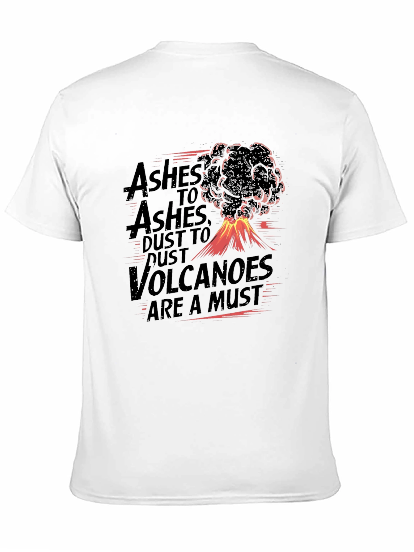 Volcano Eruption Graphic T-Shirt