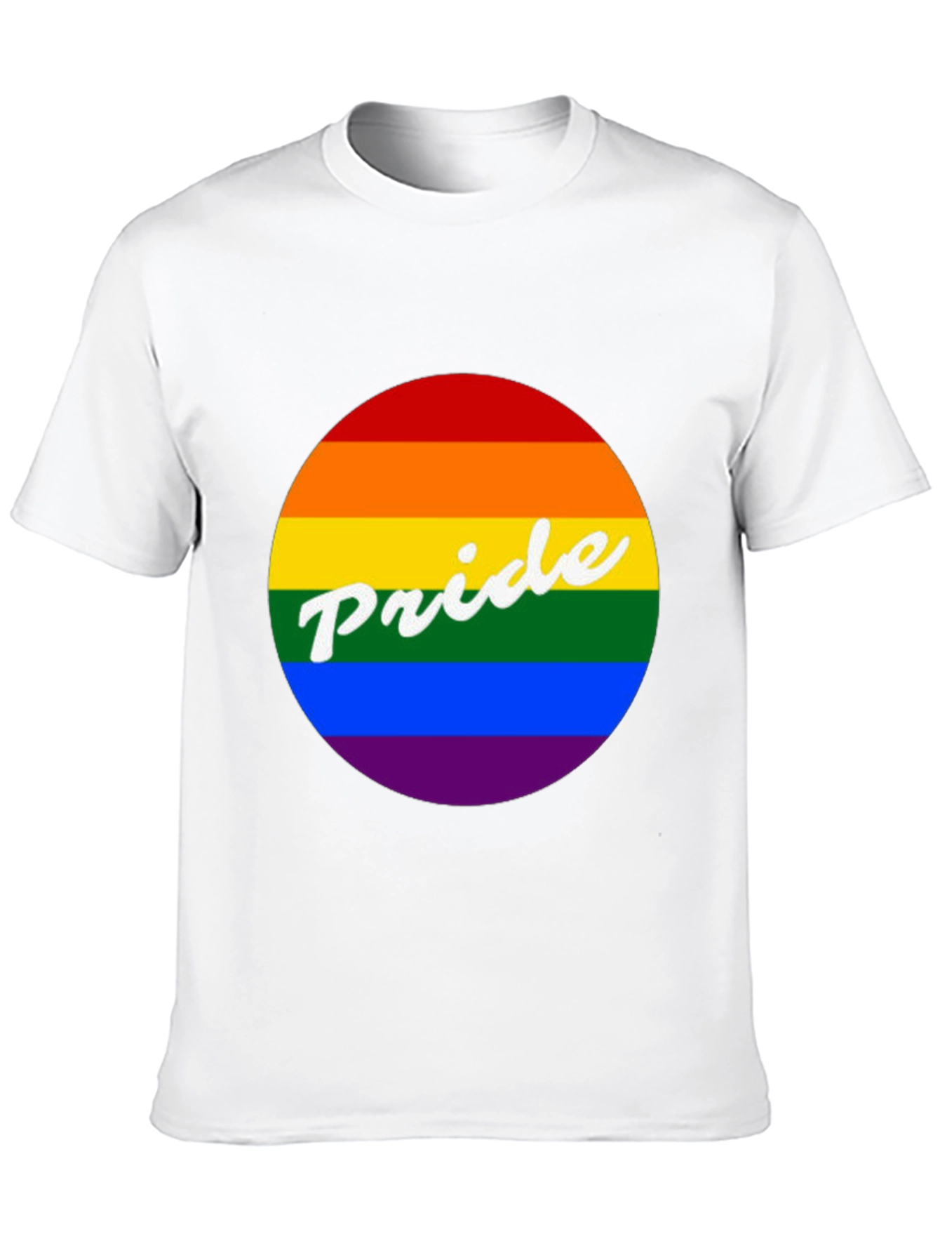 Pride Rainbow Graphic Tee - Unisex Black T-Shirt
