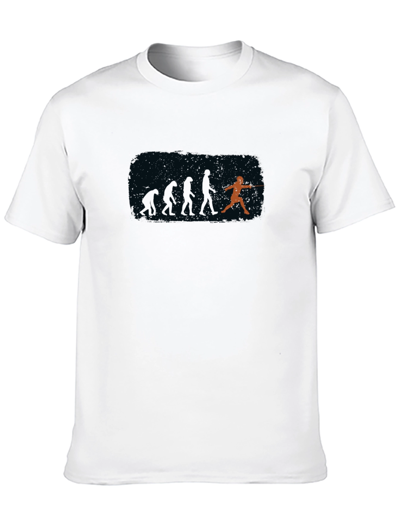 Fencing Evolution Graphic T-Shirt