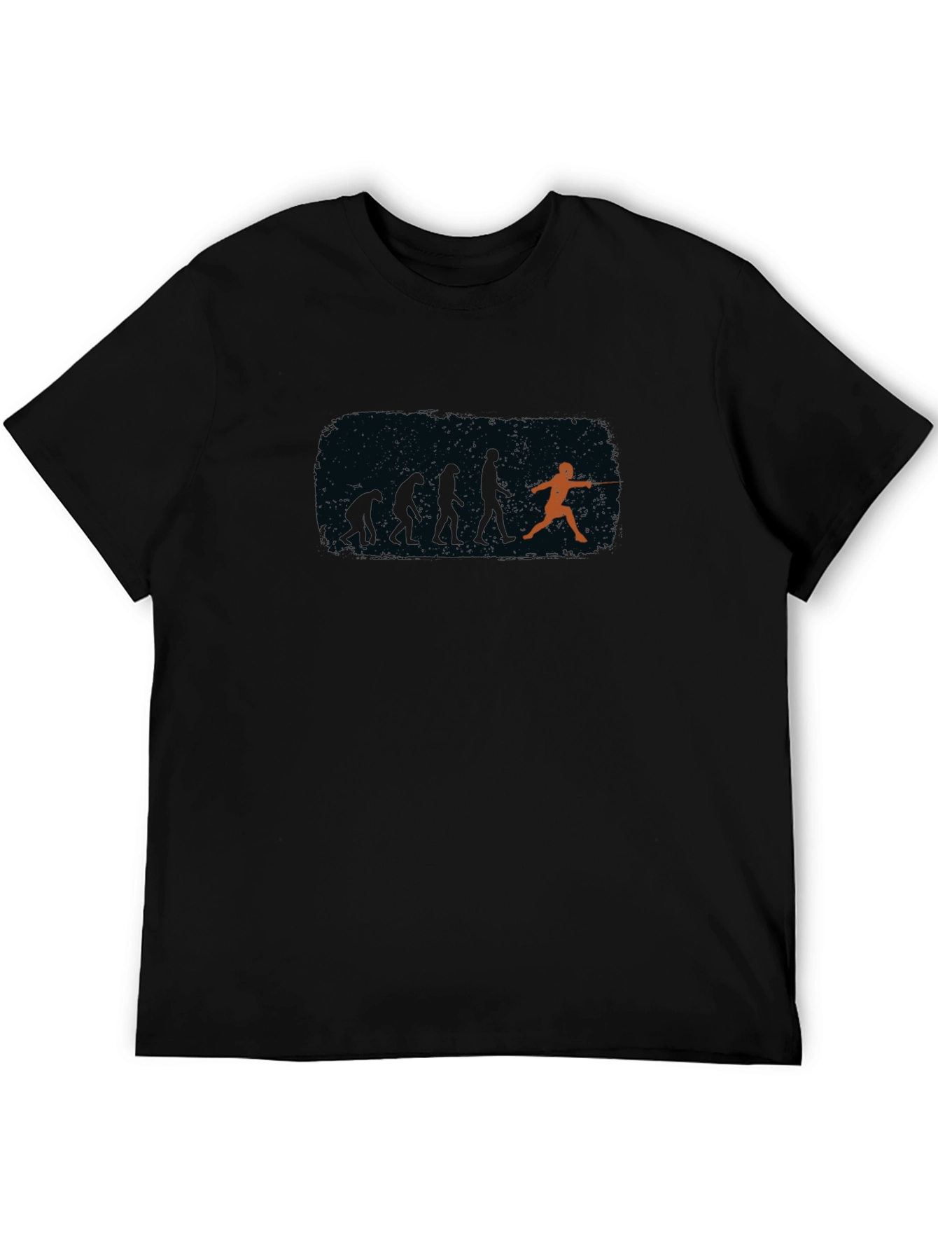 Fencing Evolution Graphic T-Shirt