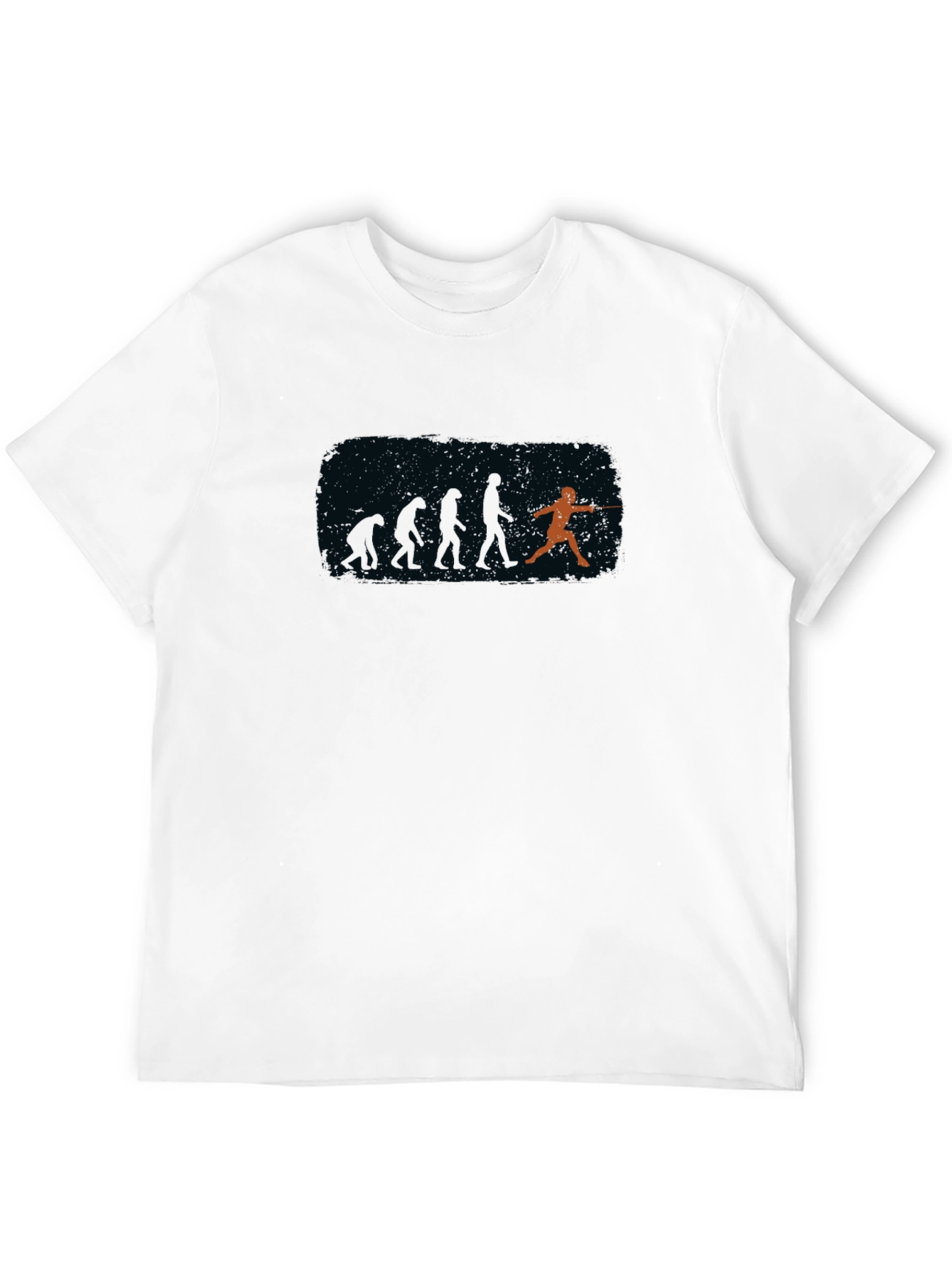 Fencing Evolution Graphic T-Shirt
