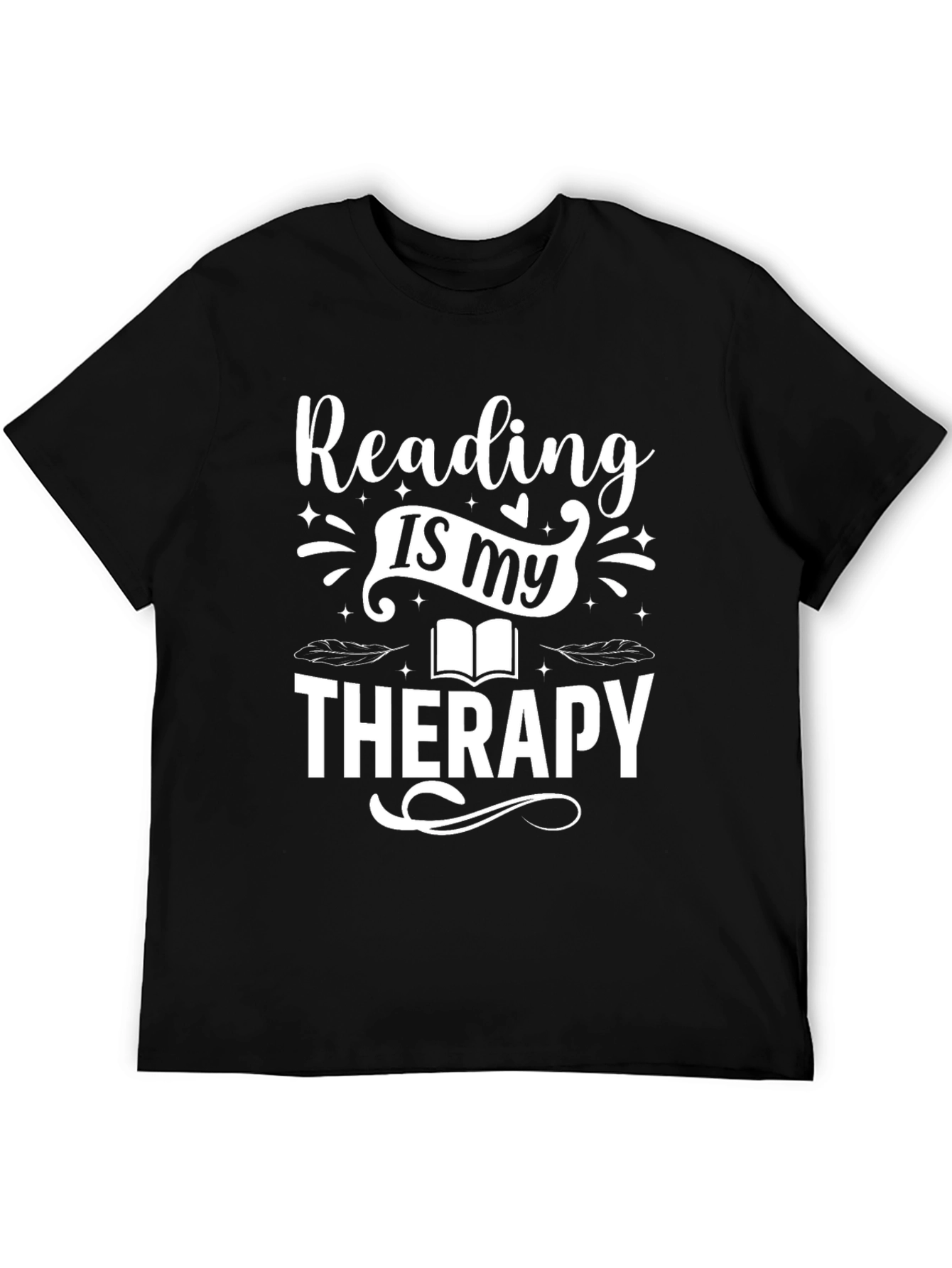 Reading Is My Therapy T-Shirt