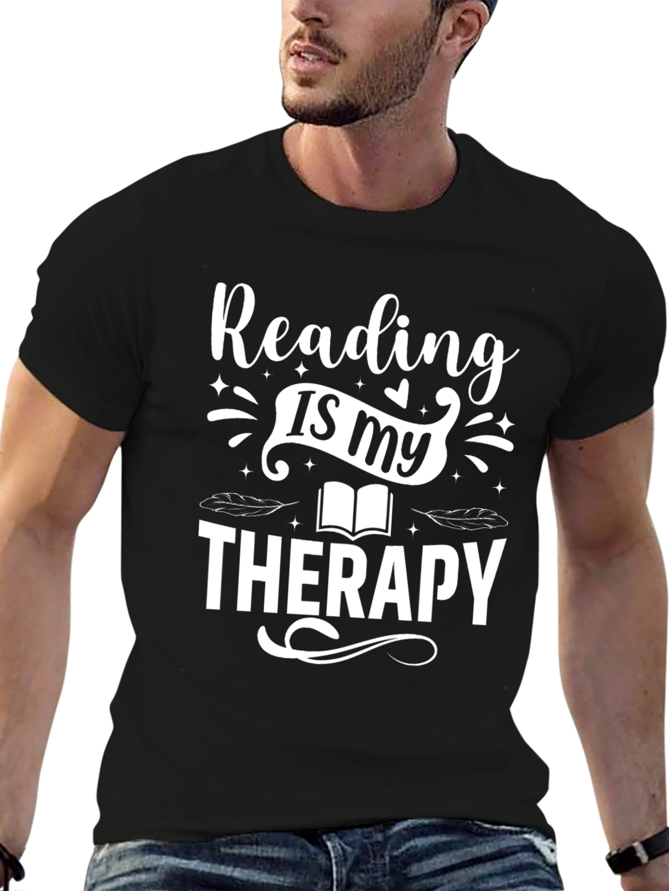Reading Is My Therapy T-Shirt