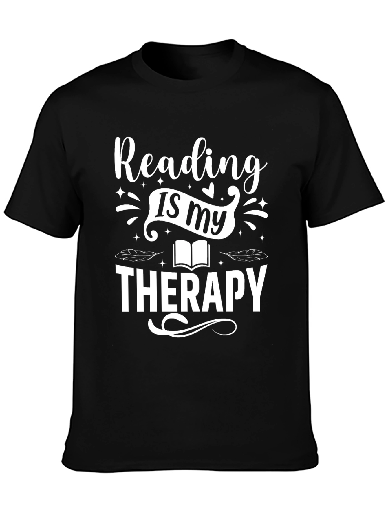 Reading Is My Therapy T-Shirt