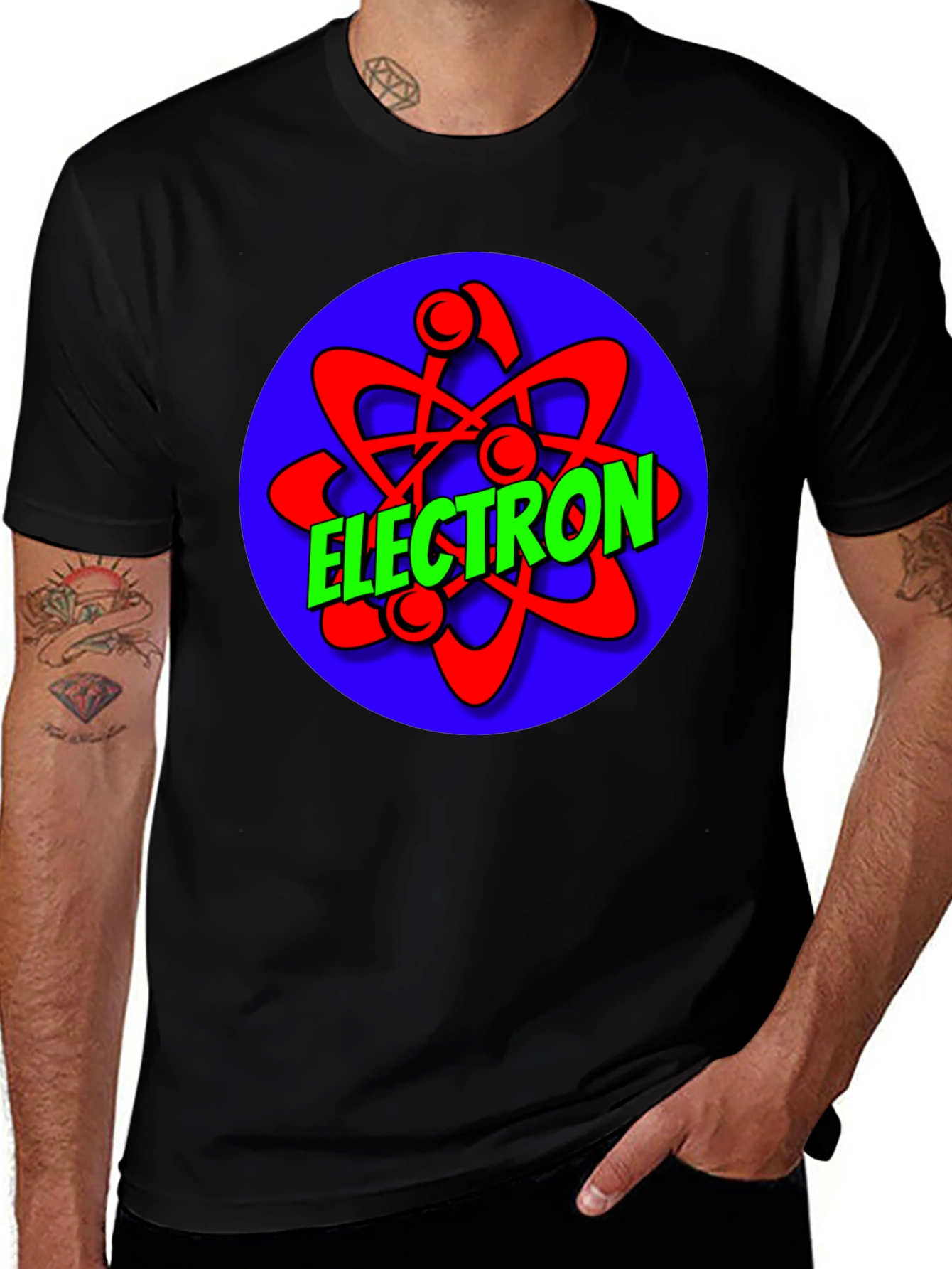 Electron Graphic T-Shirt - Science Geek Tee