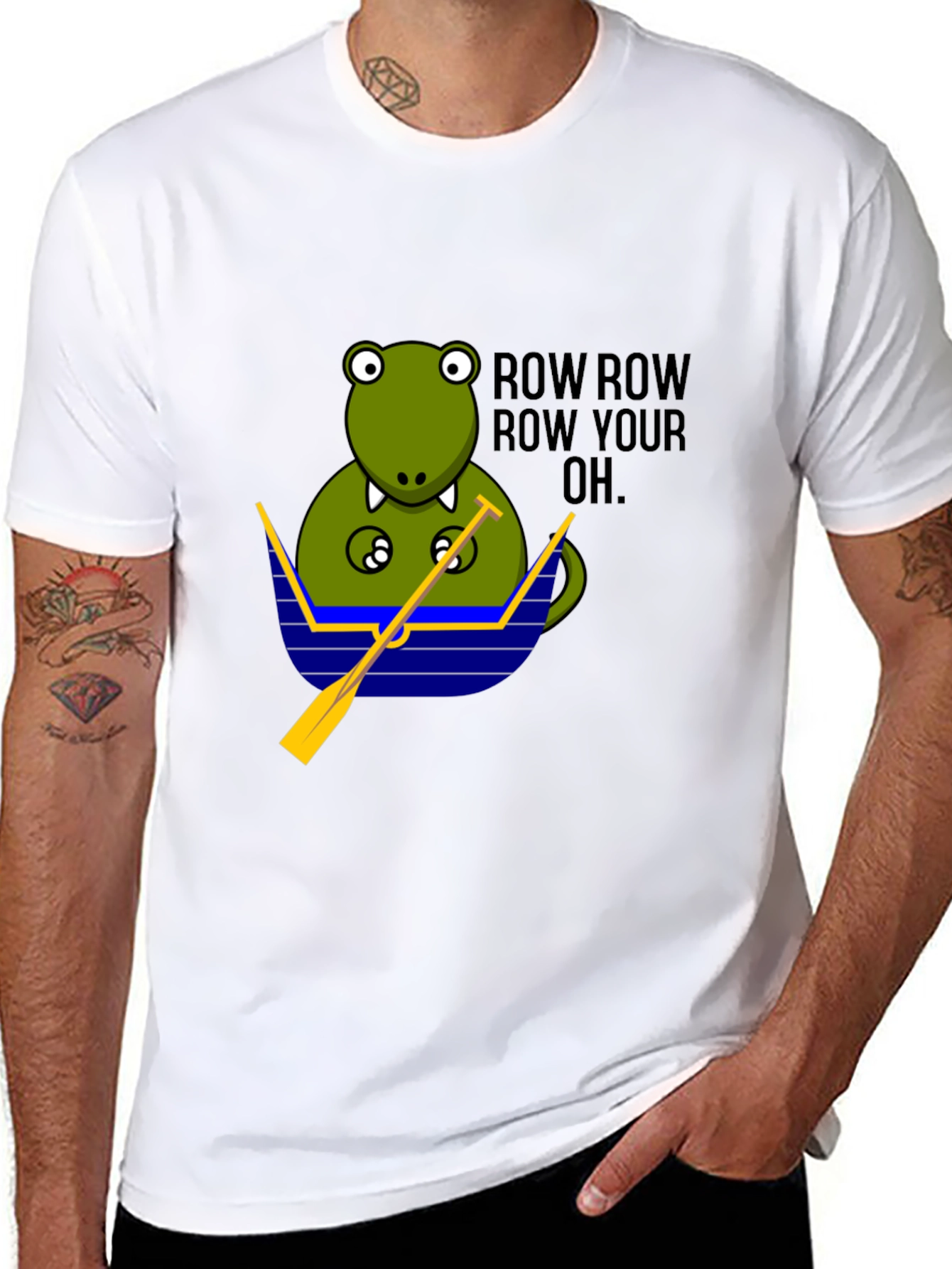 Row Row Row Your OH Funny T-Shirt