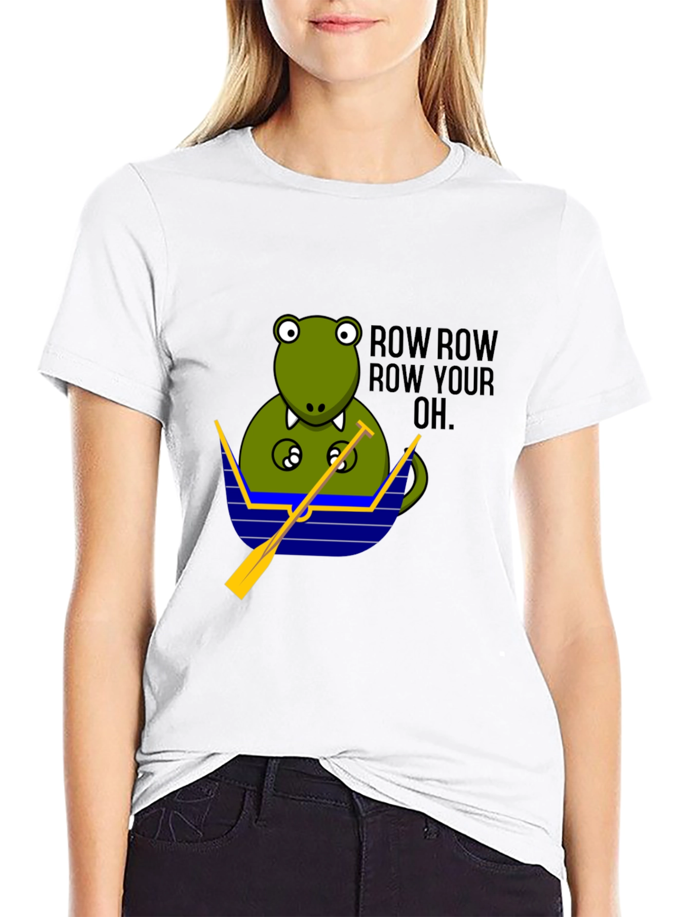 Row Row Row Your OH Funny T-Shirt
