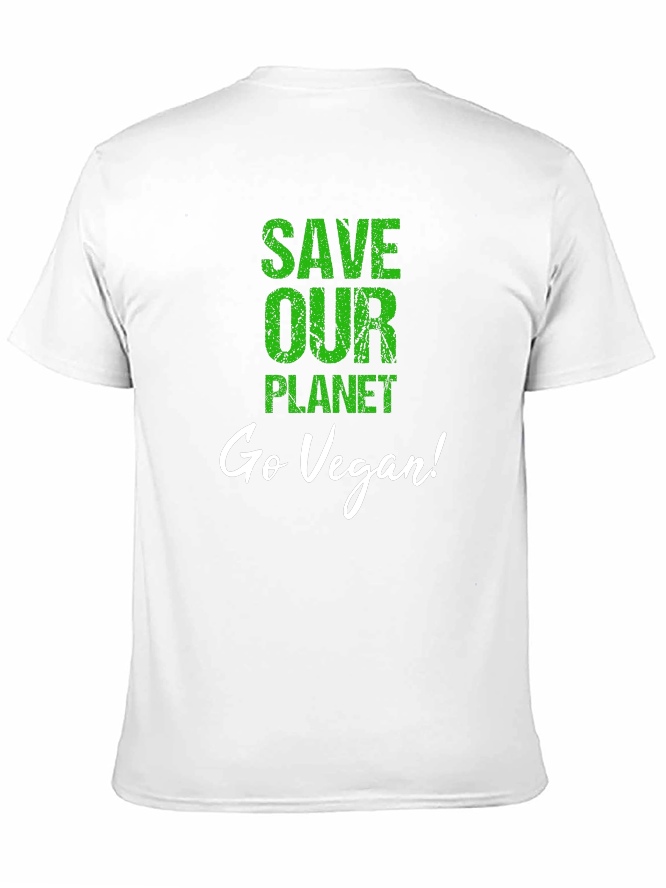 Save Our Planet Go Vegan Graphic Tee