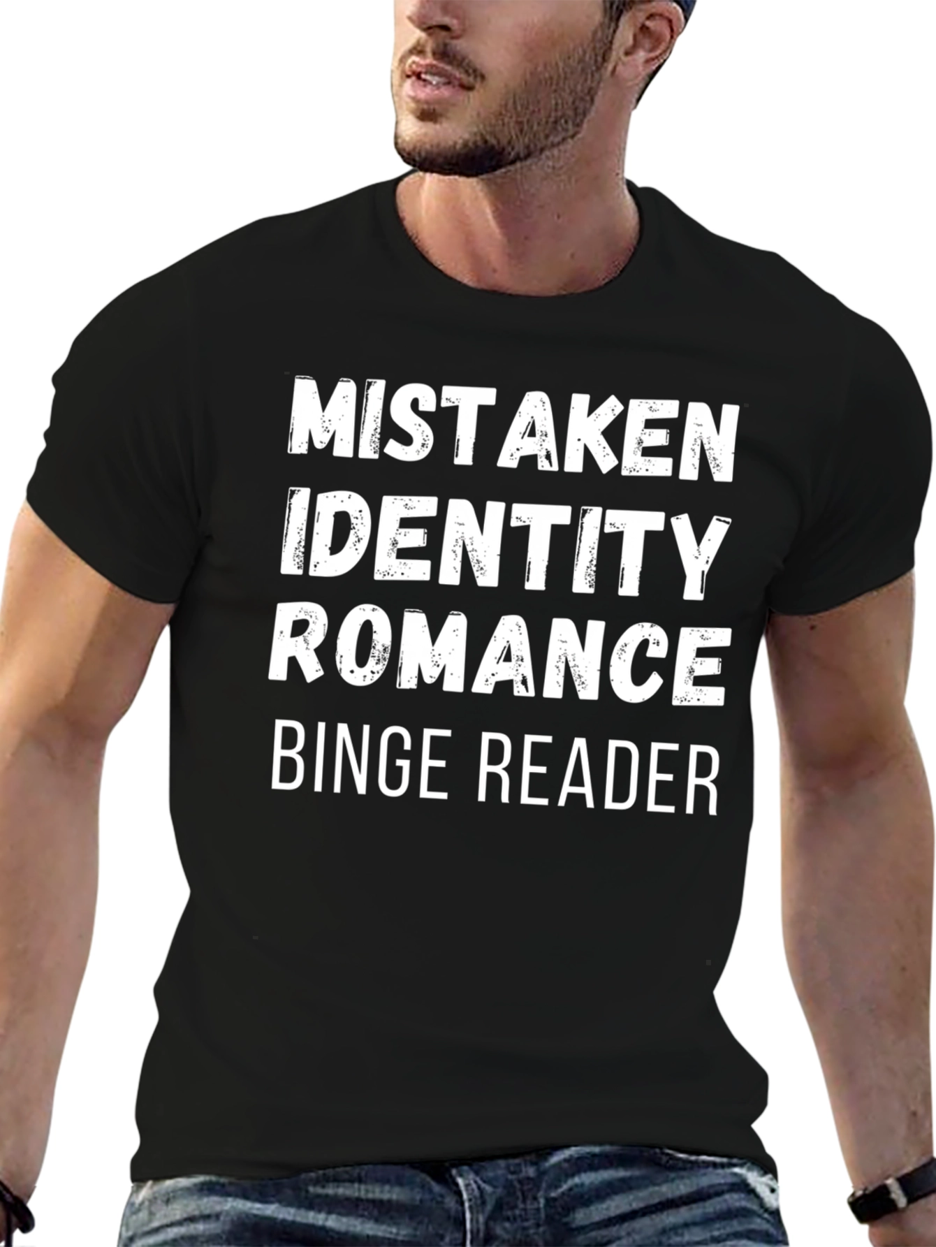 Mistaken Identity Romance Binge Reader Tee