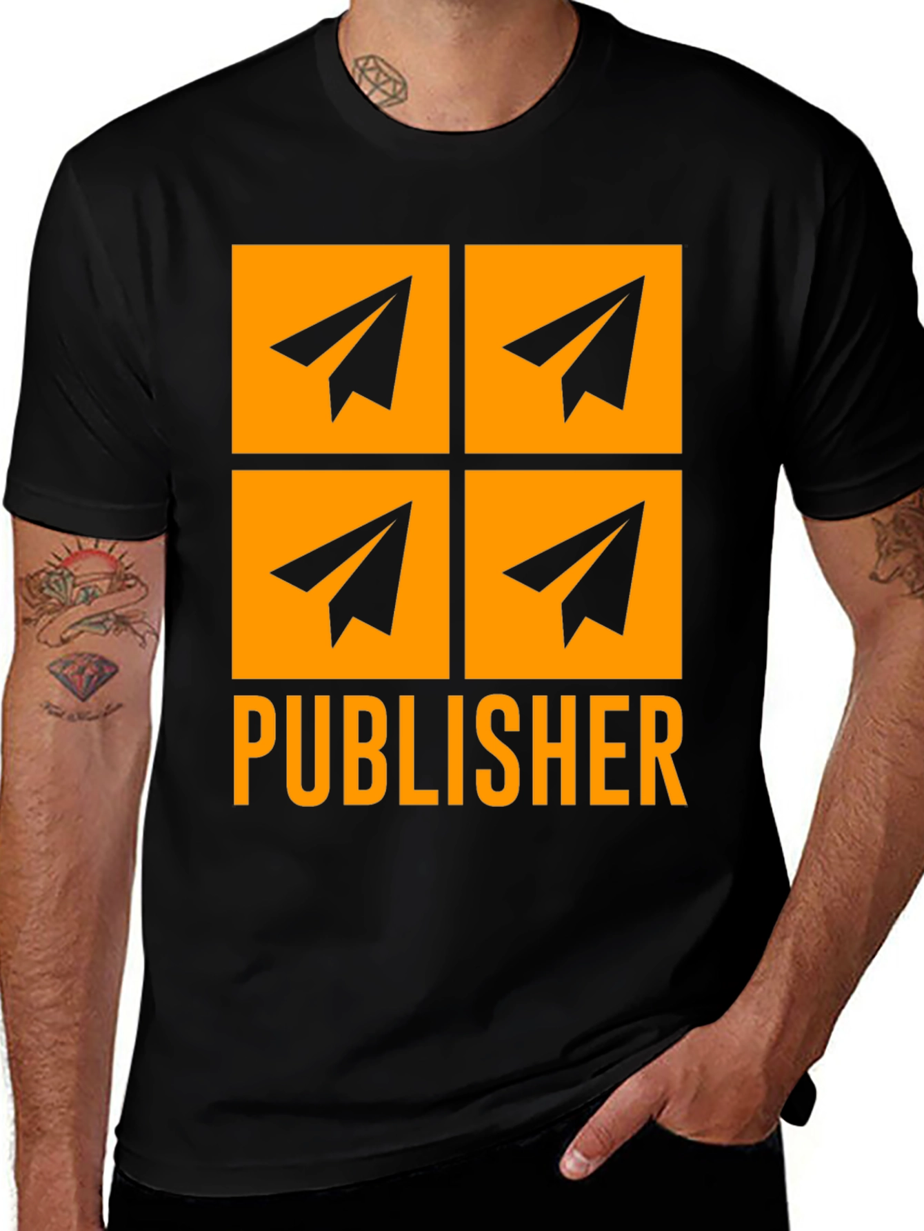 Publisher Paper Airplane T-Shirt