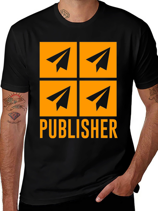 Publisher Paper Airplane T-Shirt