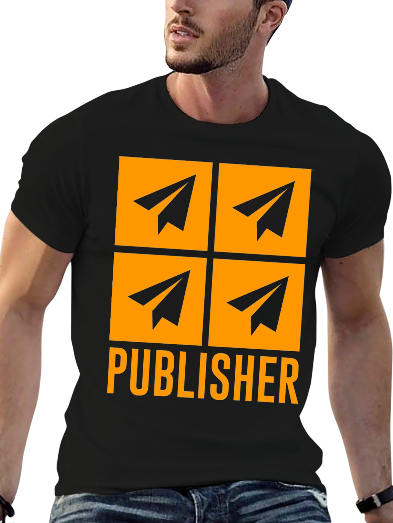 Publisher Paper Airplane T-Shirt