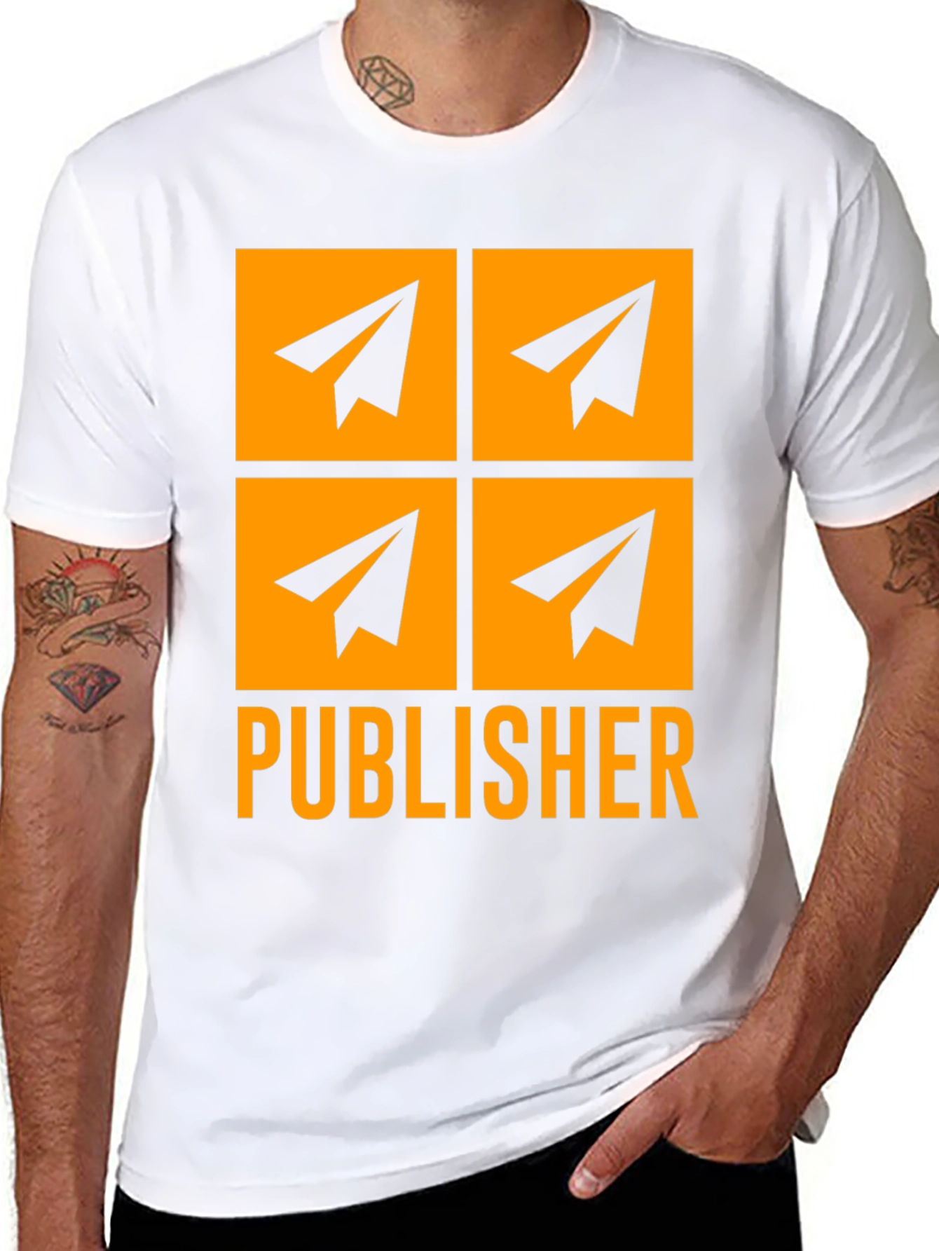 Publisher Paper Airplane T-Shirt