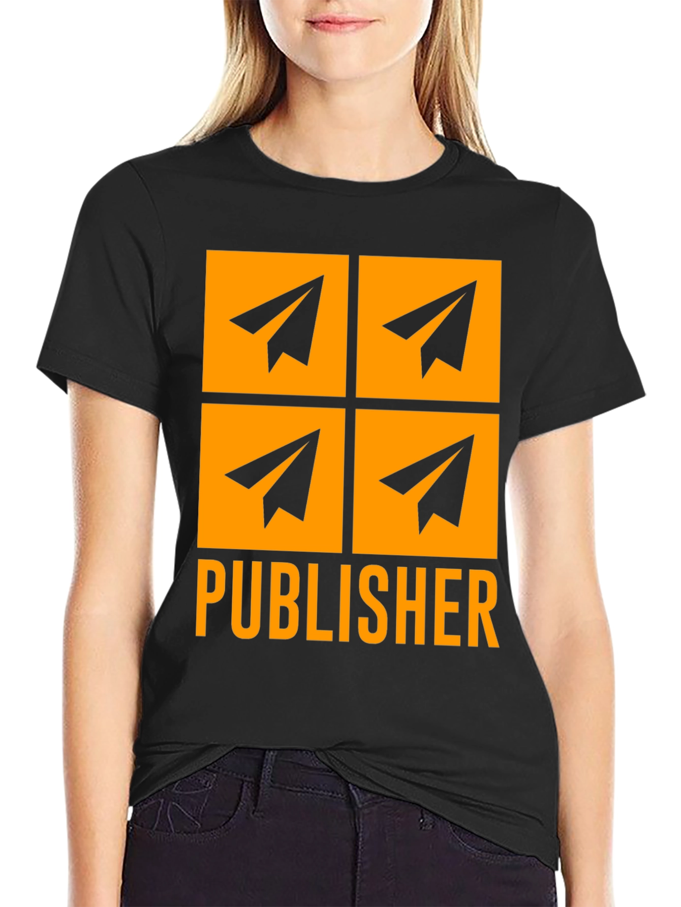 Publisher Paper Airplane T-Shirt