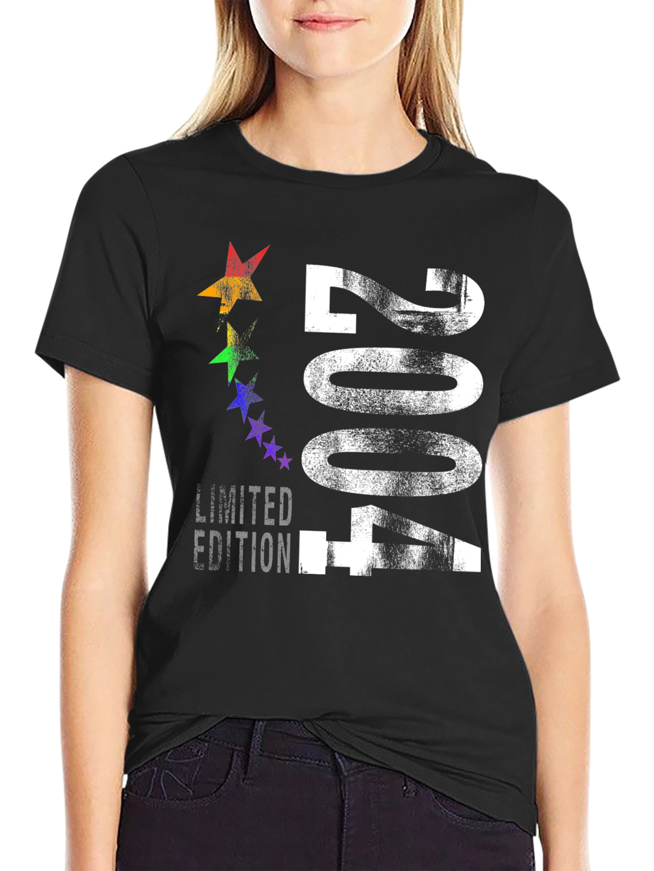 2004 Limited Edition Rainbow Star T-Shirt