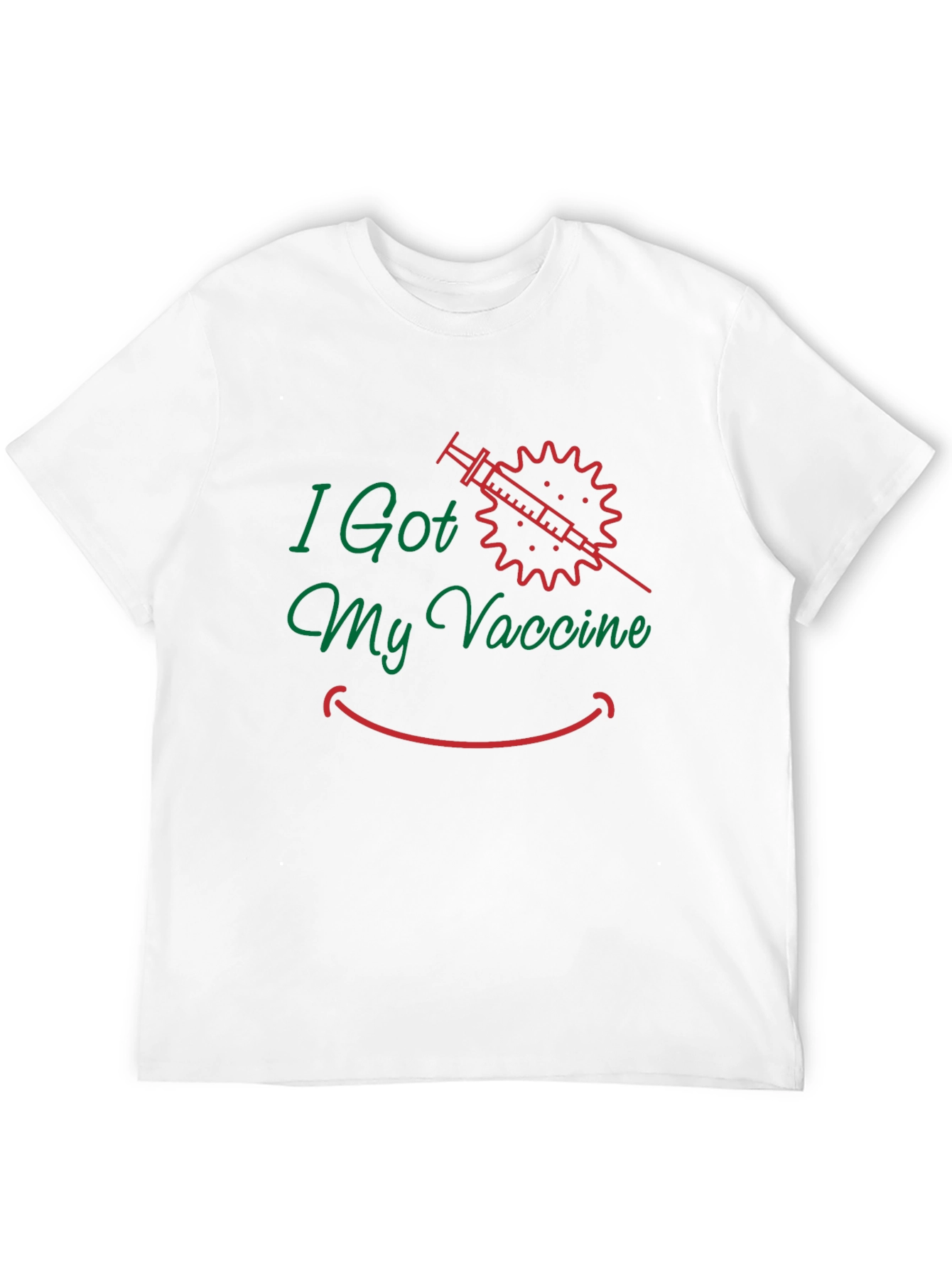 I Got My Vaccine Graphic T-Shirt - Black