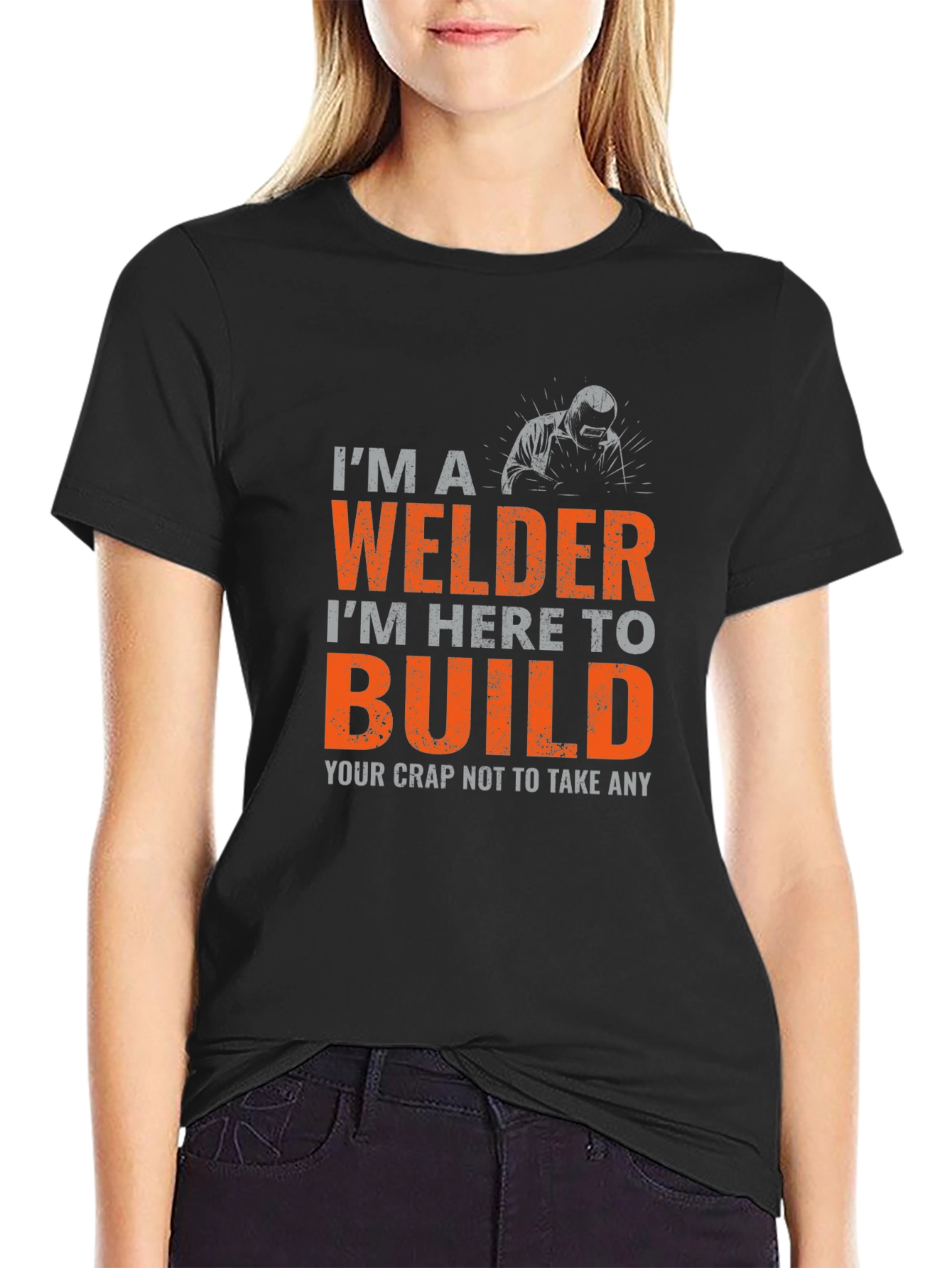 Welder Build Graphic Tee - Black